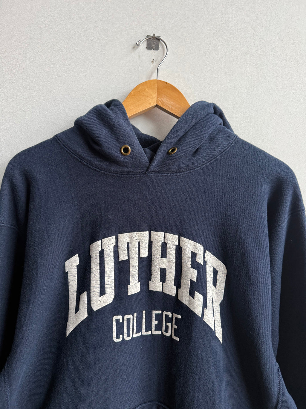 (XL) Luther College Reverse Weave Hoodie