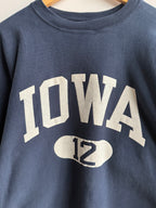 (L) Iowa Reverse Weave Crew