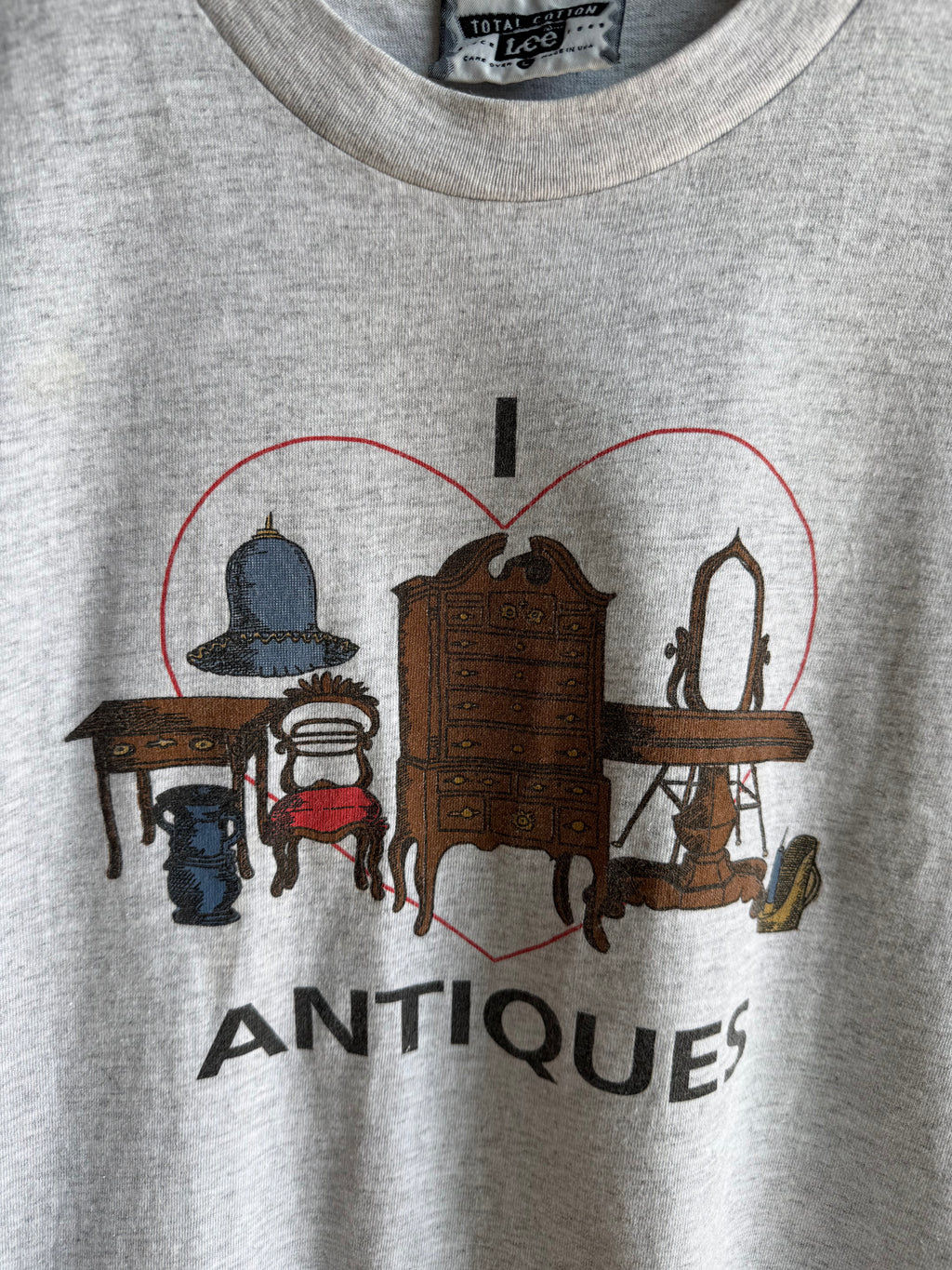 (L) I Love Antiques Tee