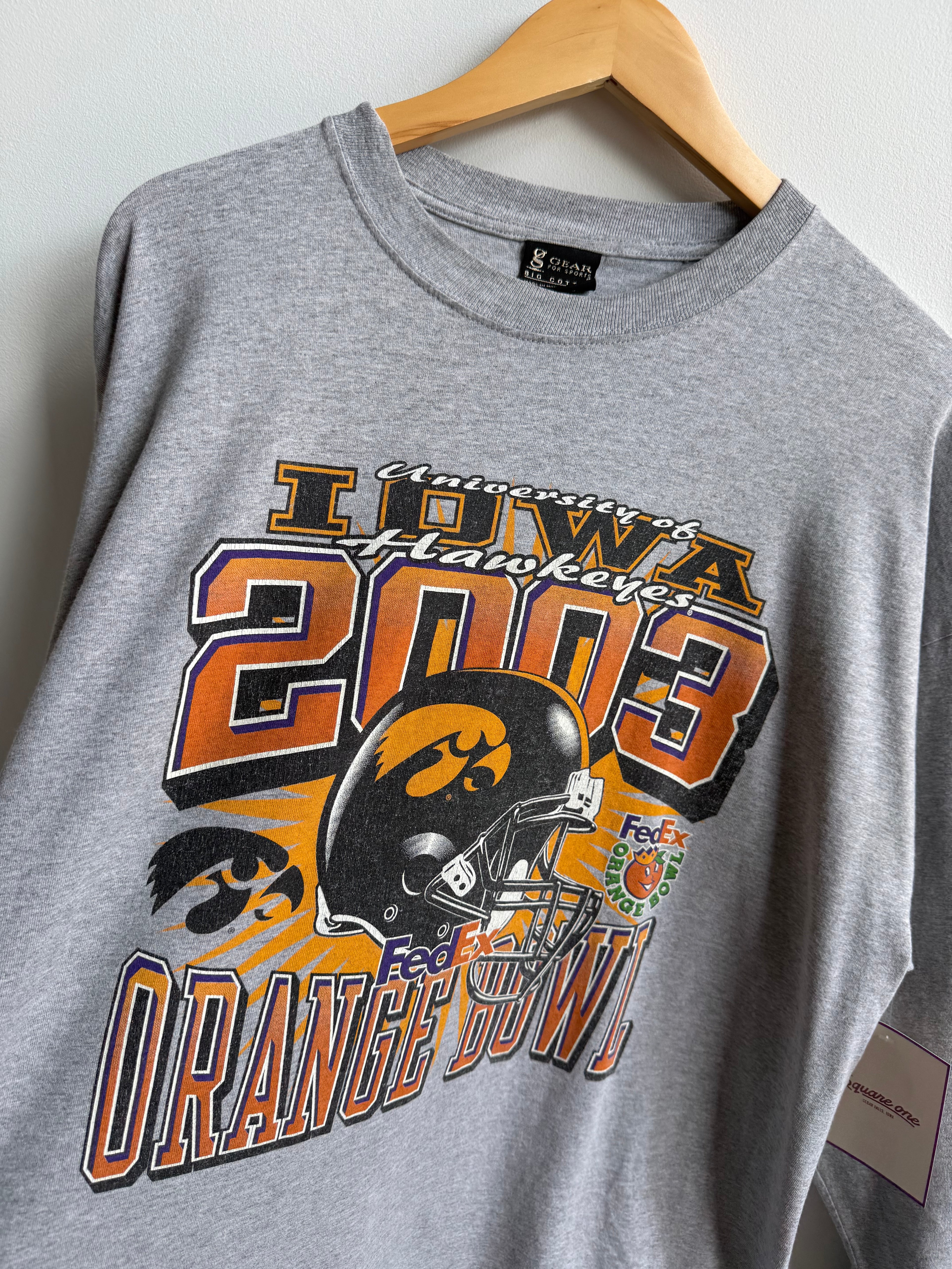 (XXL) Iowa Hawkeye 2003 Bowl Tee
