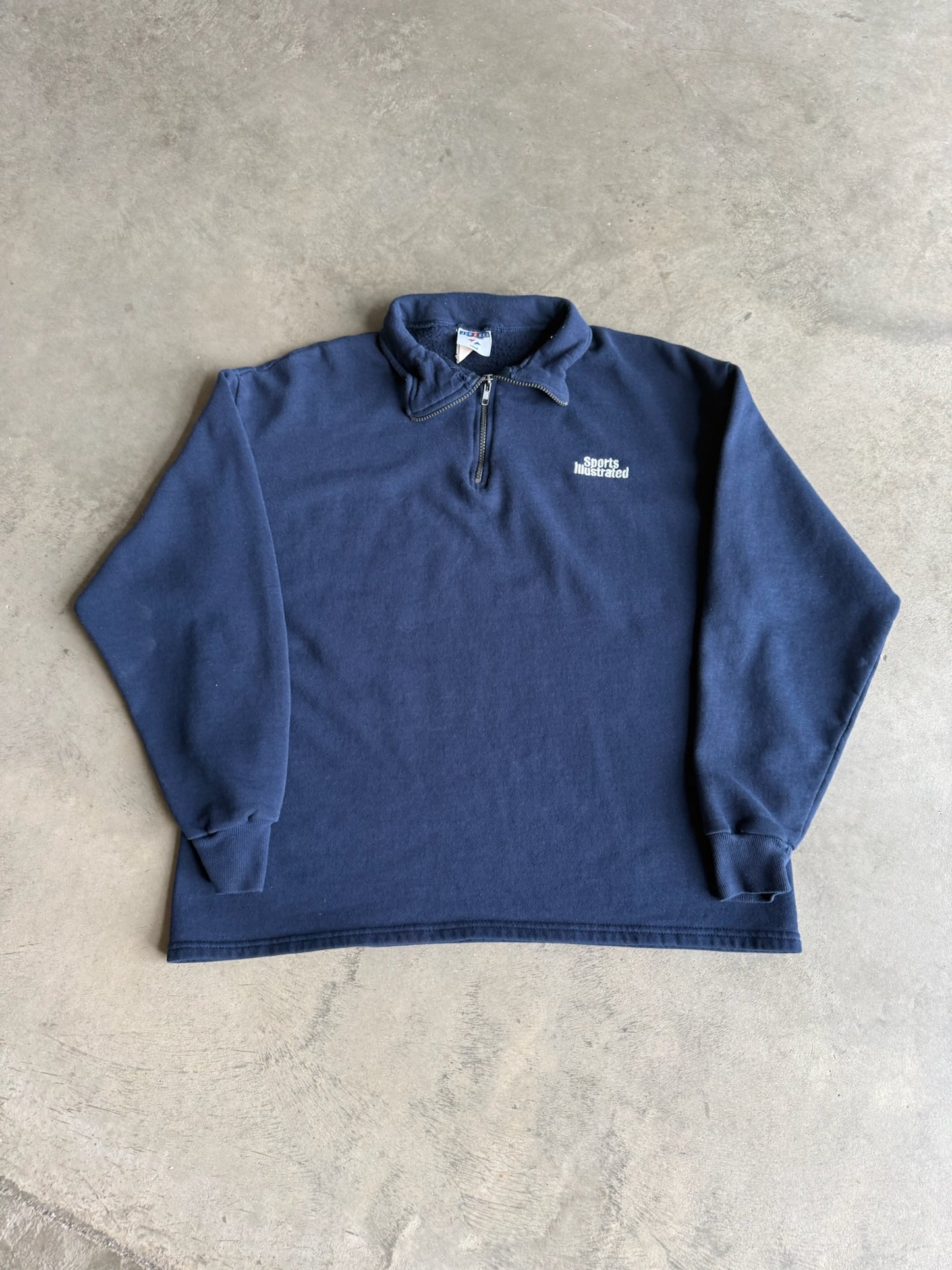 (L) Sports Illustrated Quarter Zip Crew