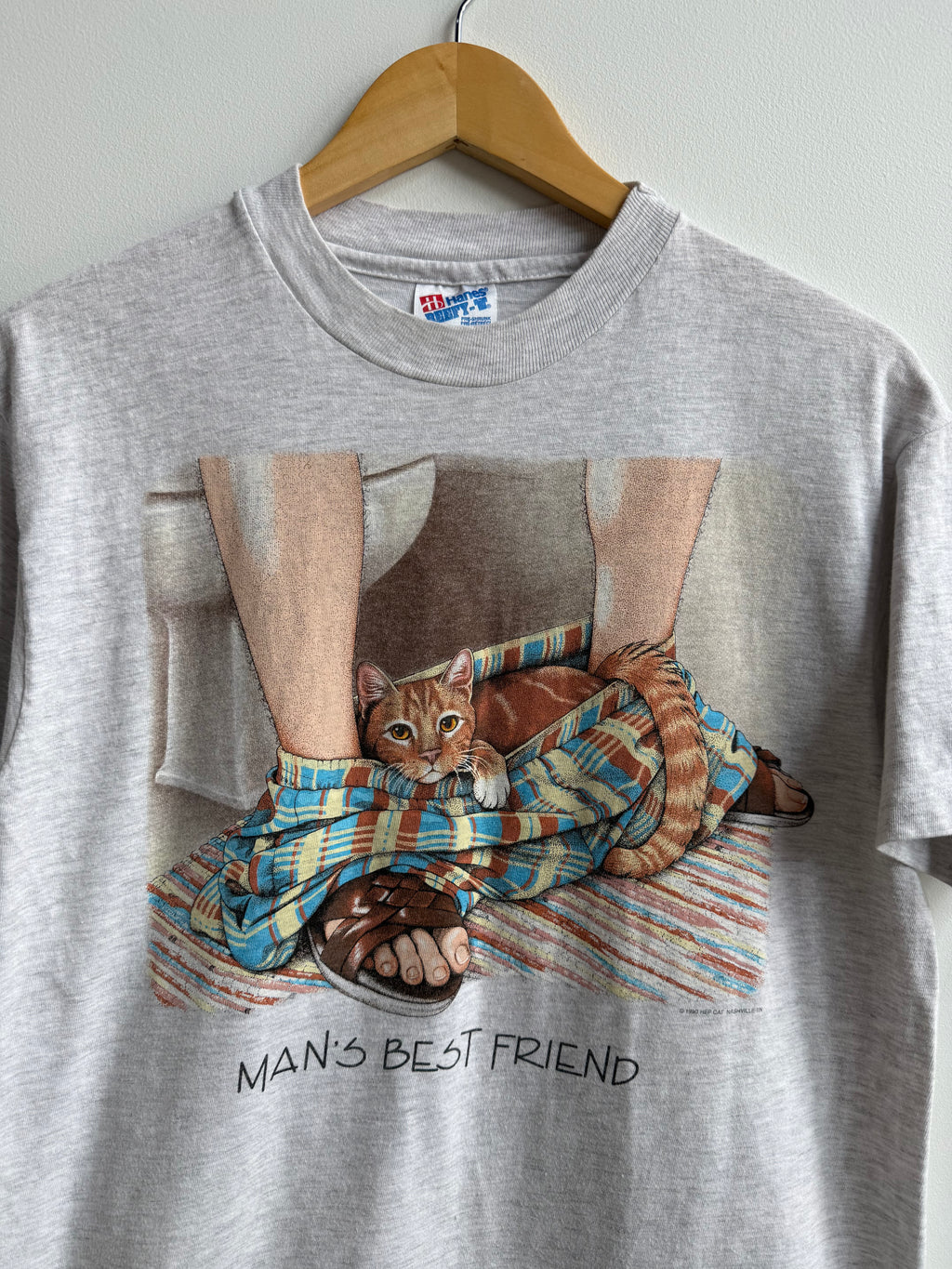 (M) Mans Best Friend Cat Tee