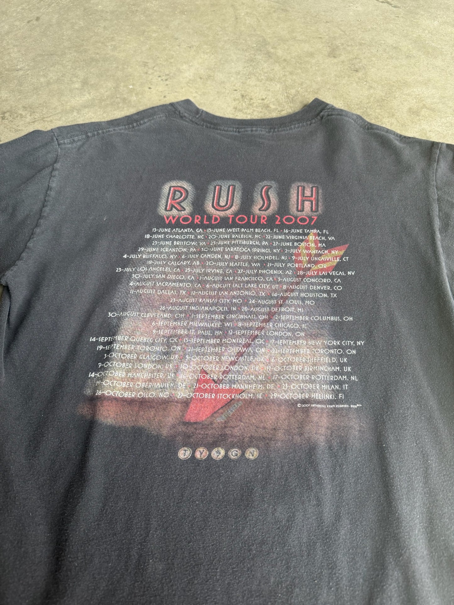 (M) Rush 2007 Tee