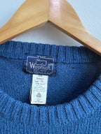 (M) Woolrich Horse Prairie Scene Sweater Vest