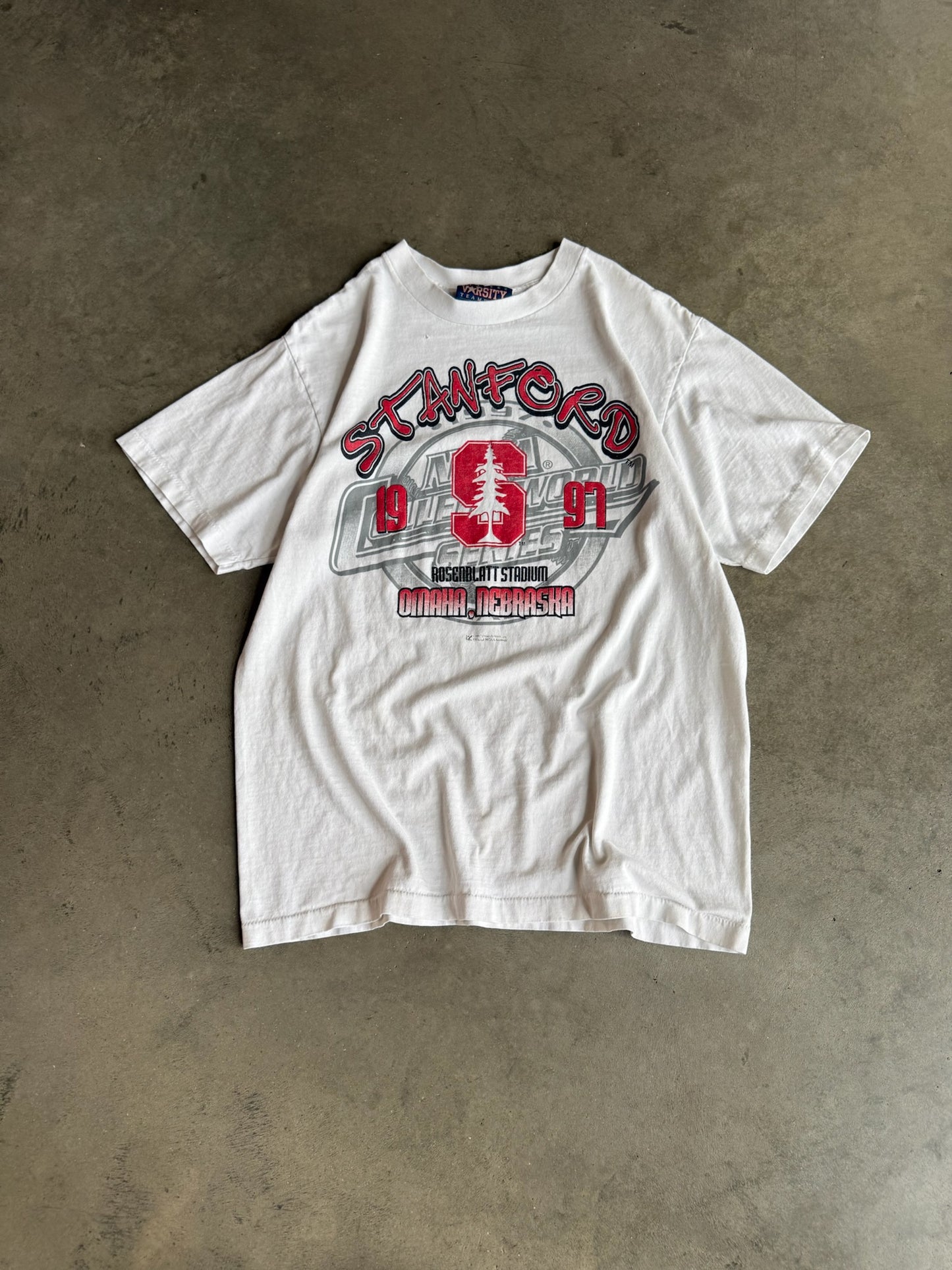 (L) 1997 Stanford Baseball Tee