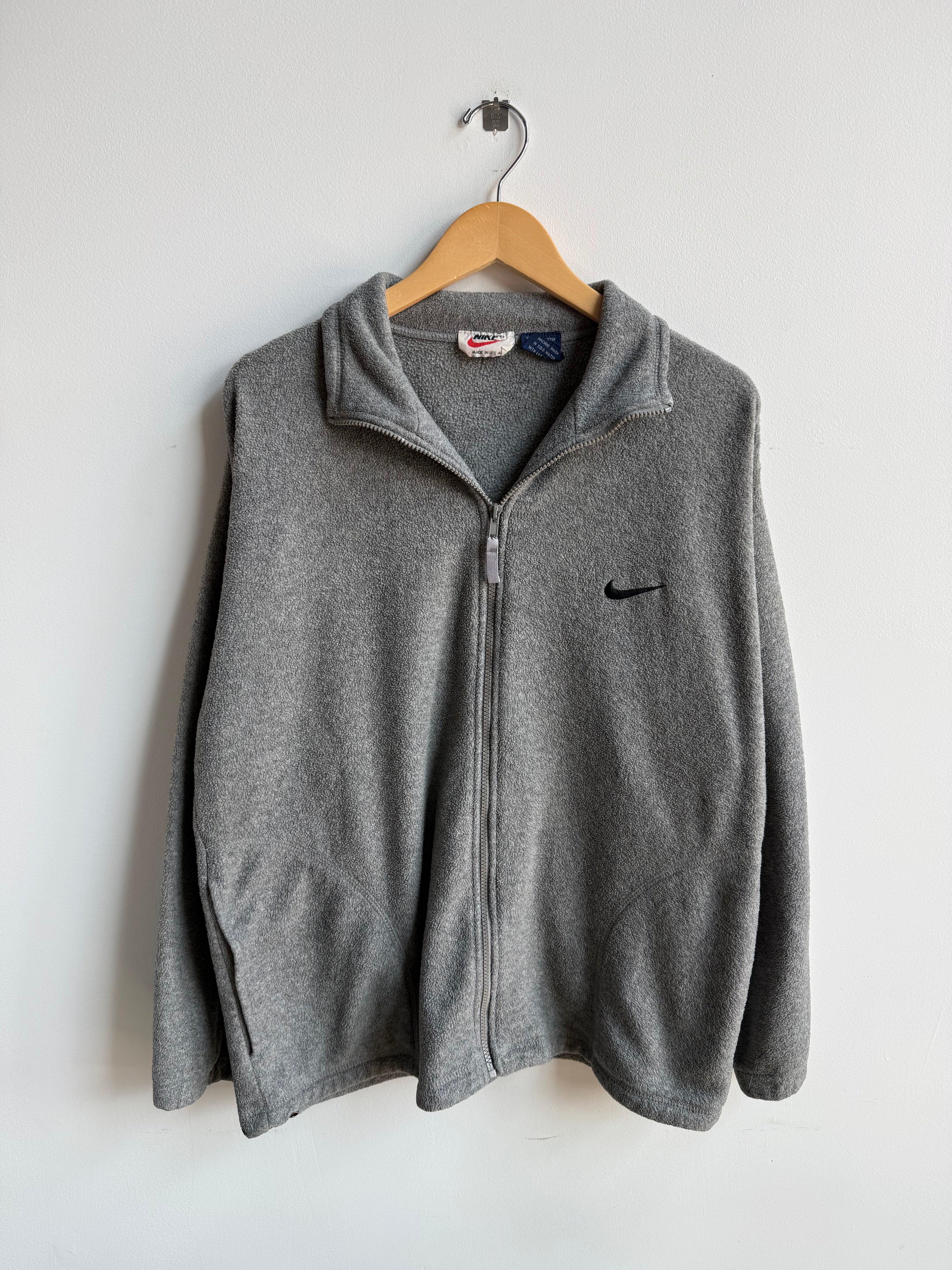 (L) Nike Fleece Zip Up