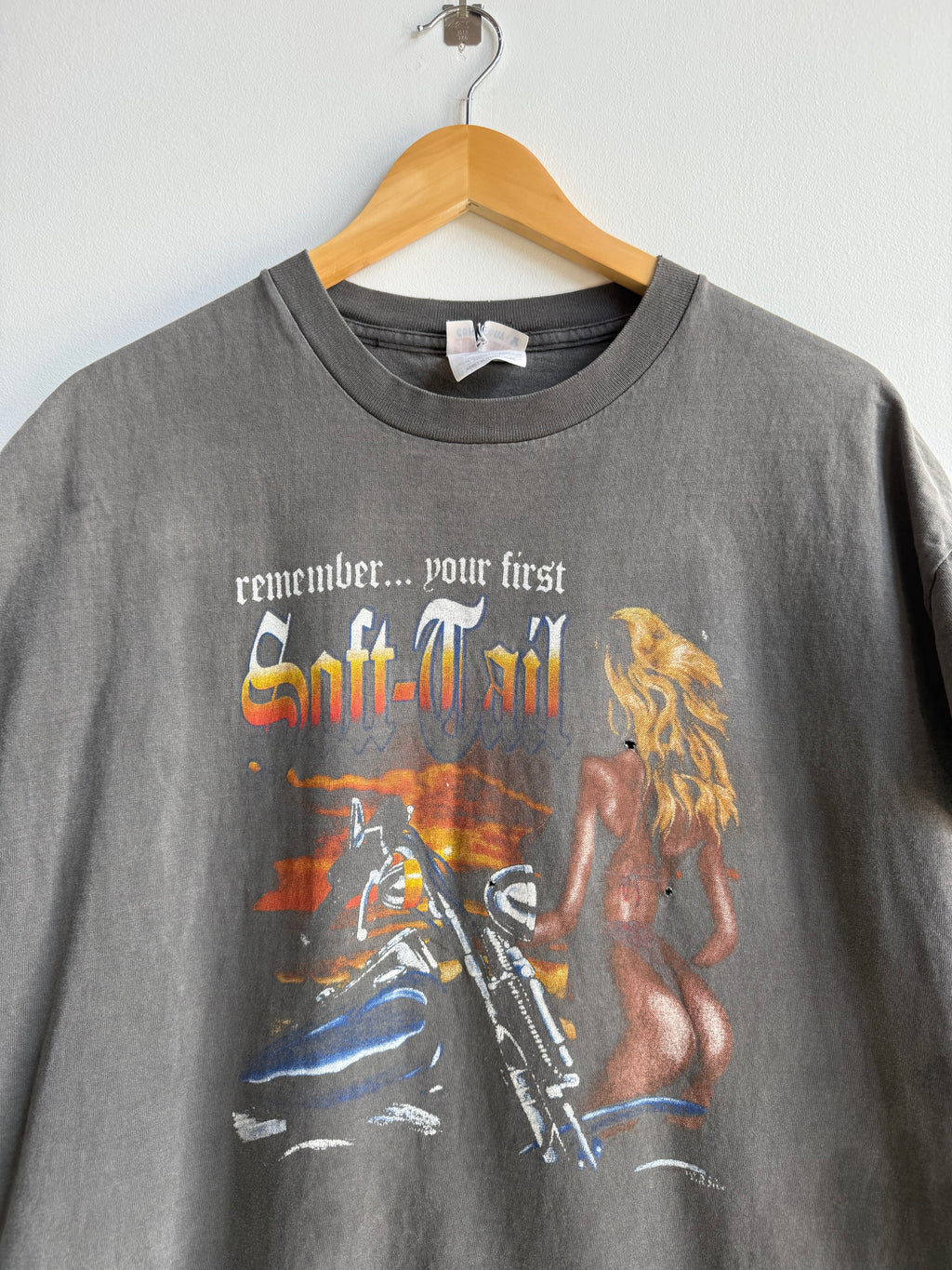 (XL) Soft Tail Biker Tee