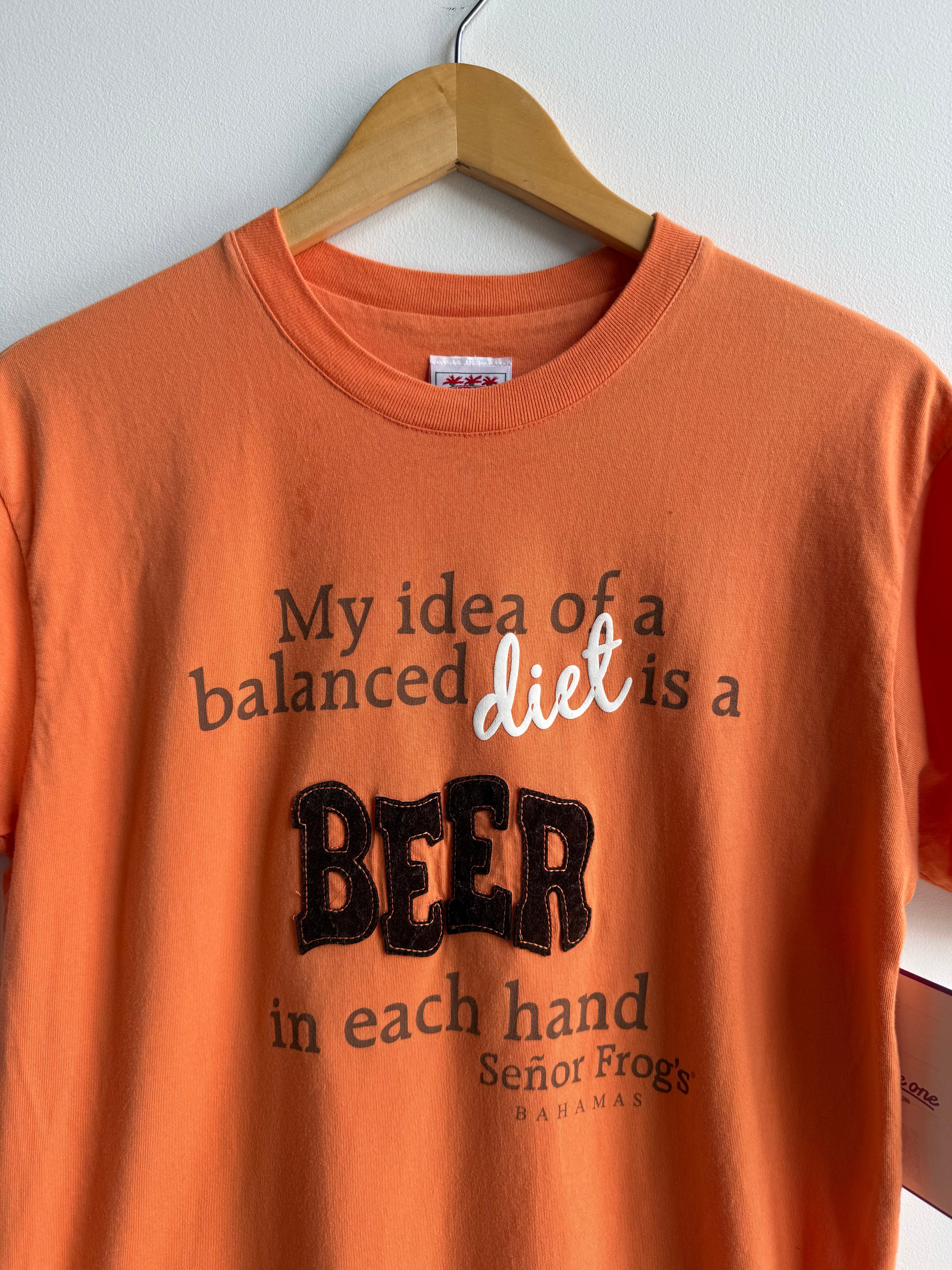 (M) Balanced Diet Beer Tee