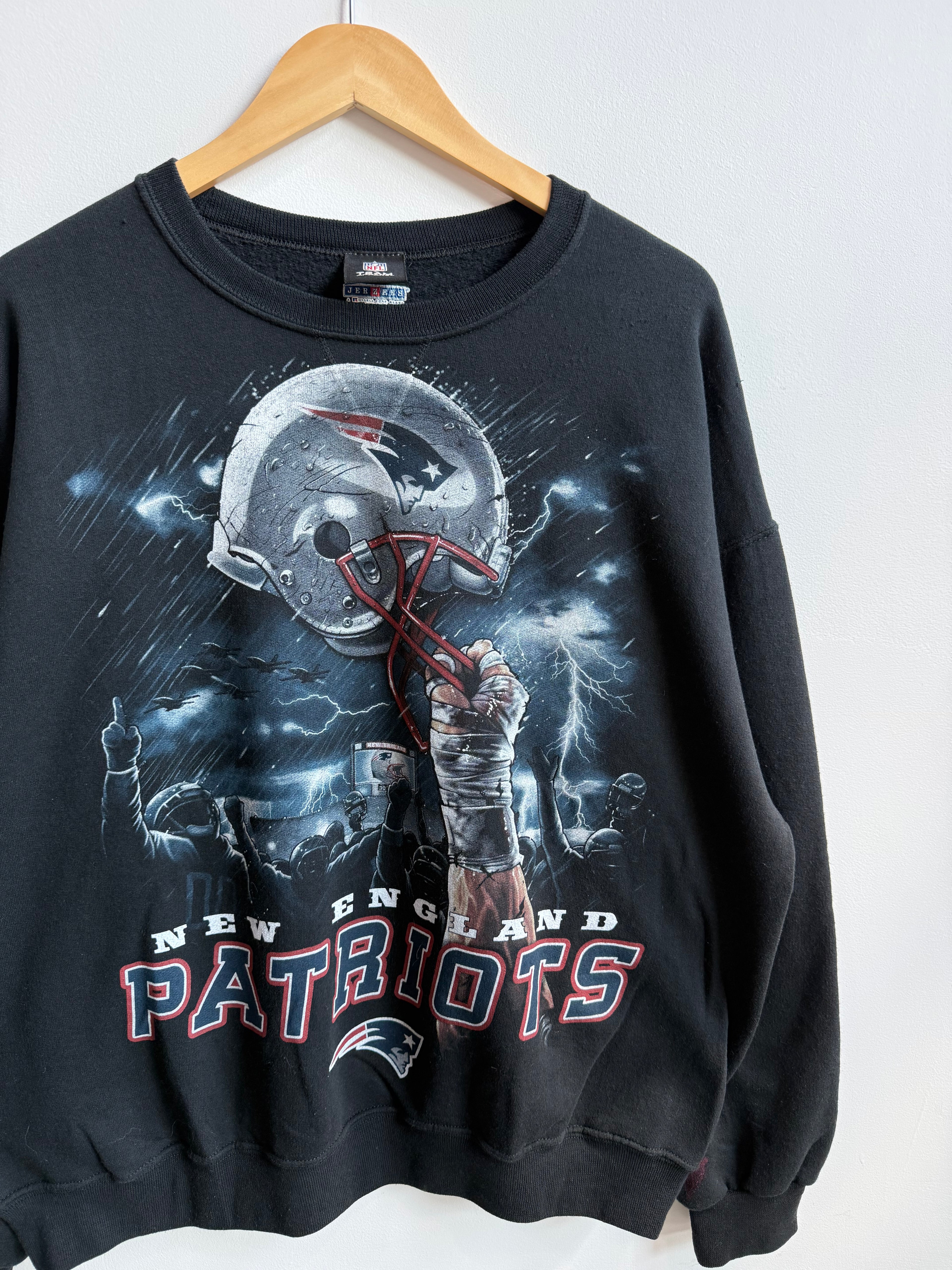 (XL) New England Patriots Crew