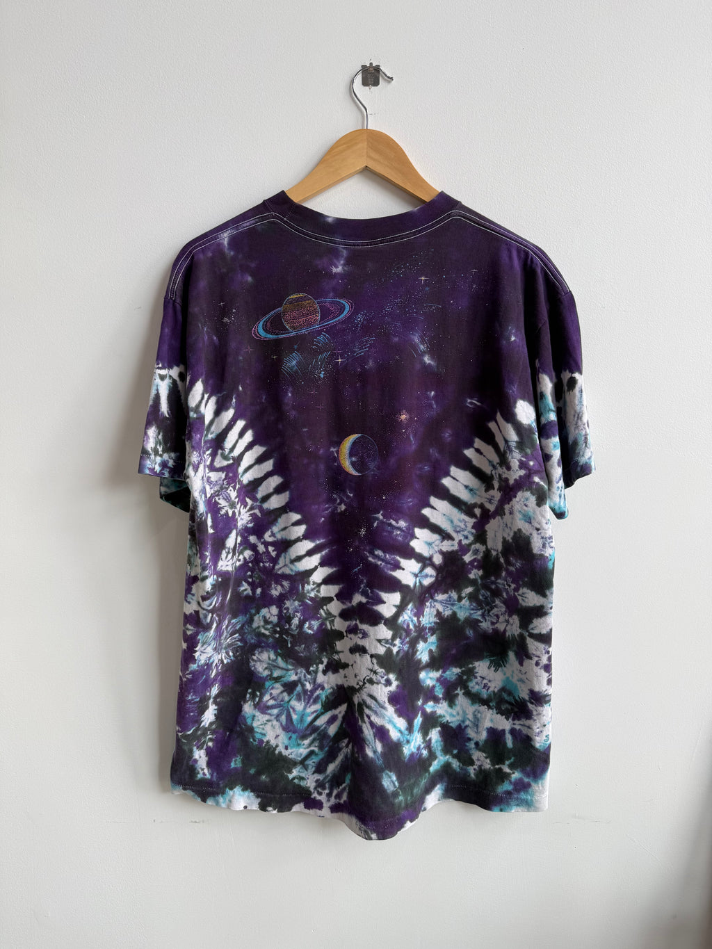 (XL) Liquid Blue Space Tee