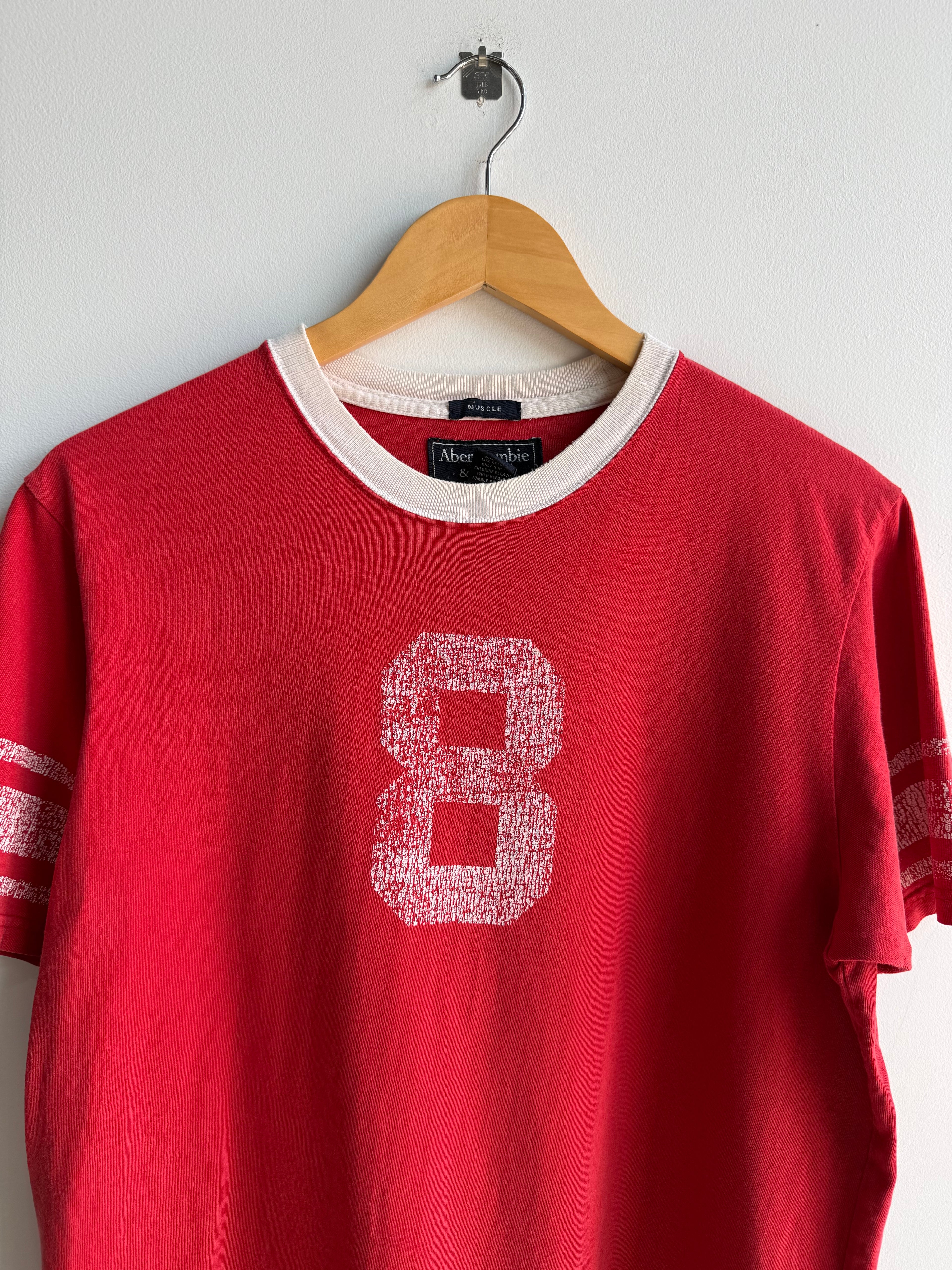 (L) Abercrombie #8 Tee