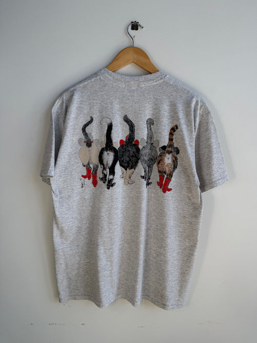 (L) Cowboy Cats Tee