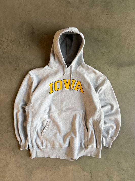 (XL) Iowa Champion Reverse Weave Hoodie