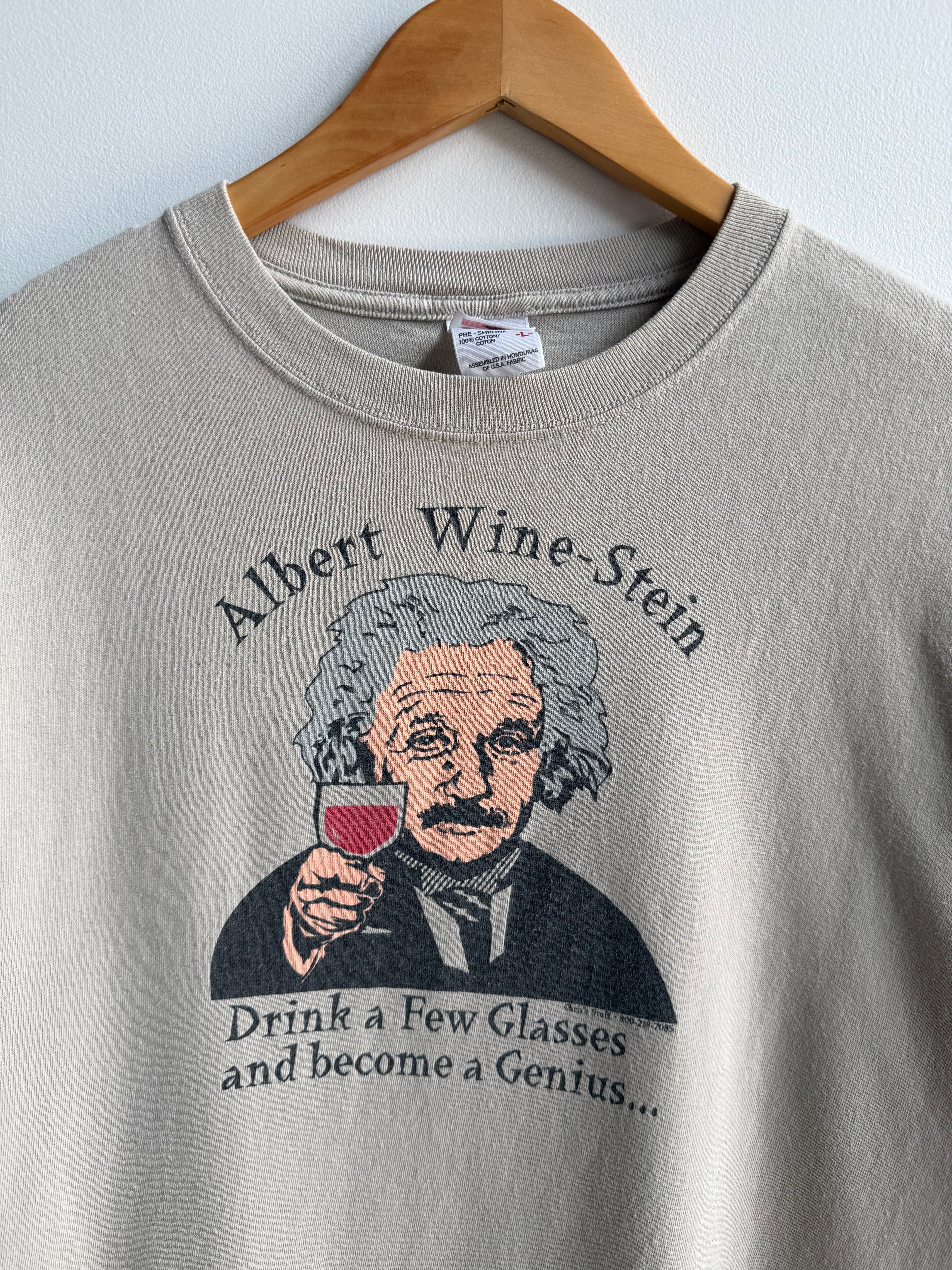 (L) Albert Wine-Stein Tee