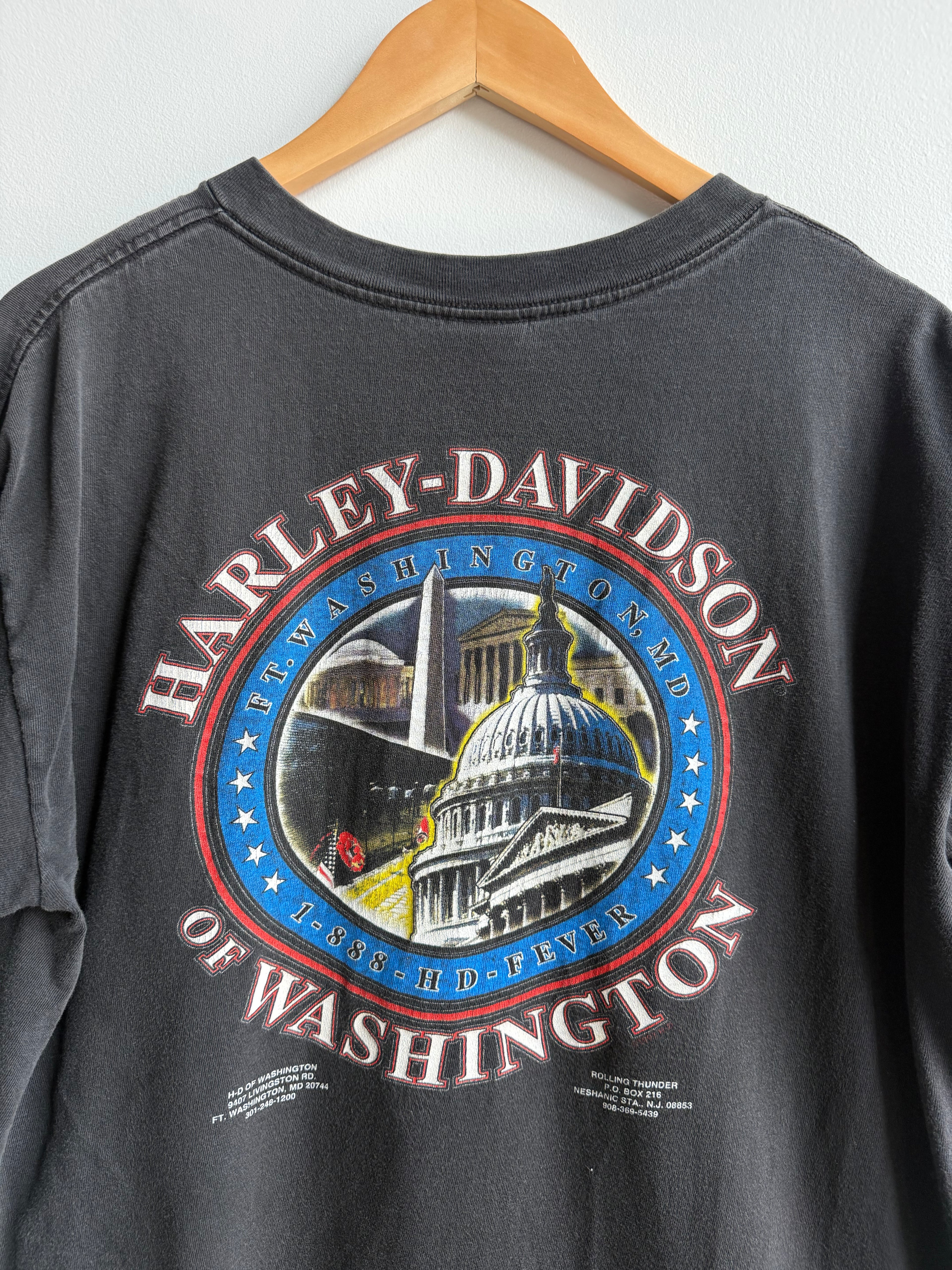 (XL) Harley Rolling Thunder Washington Tee