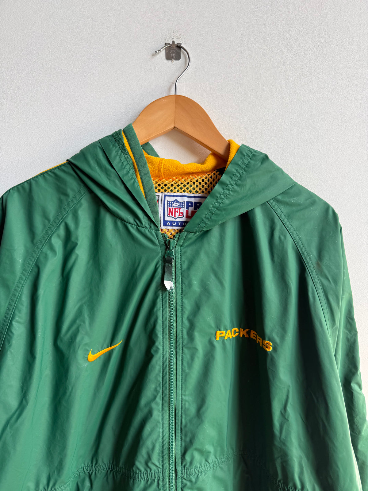(L) Green Bay Packers Nike Jacket