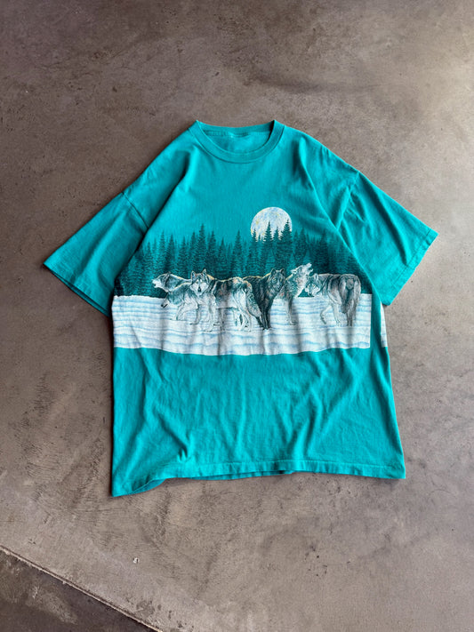 (XL) Wolves AOP Tee
