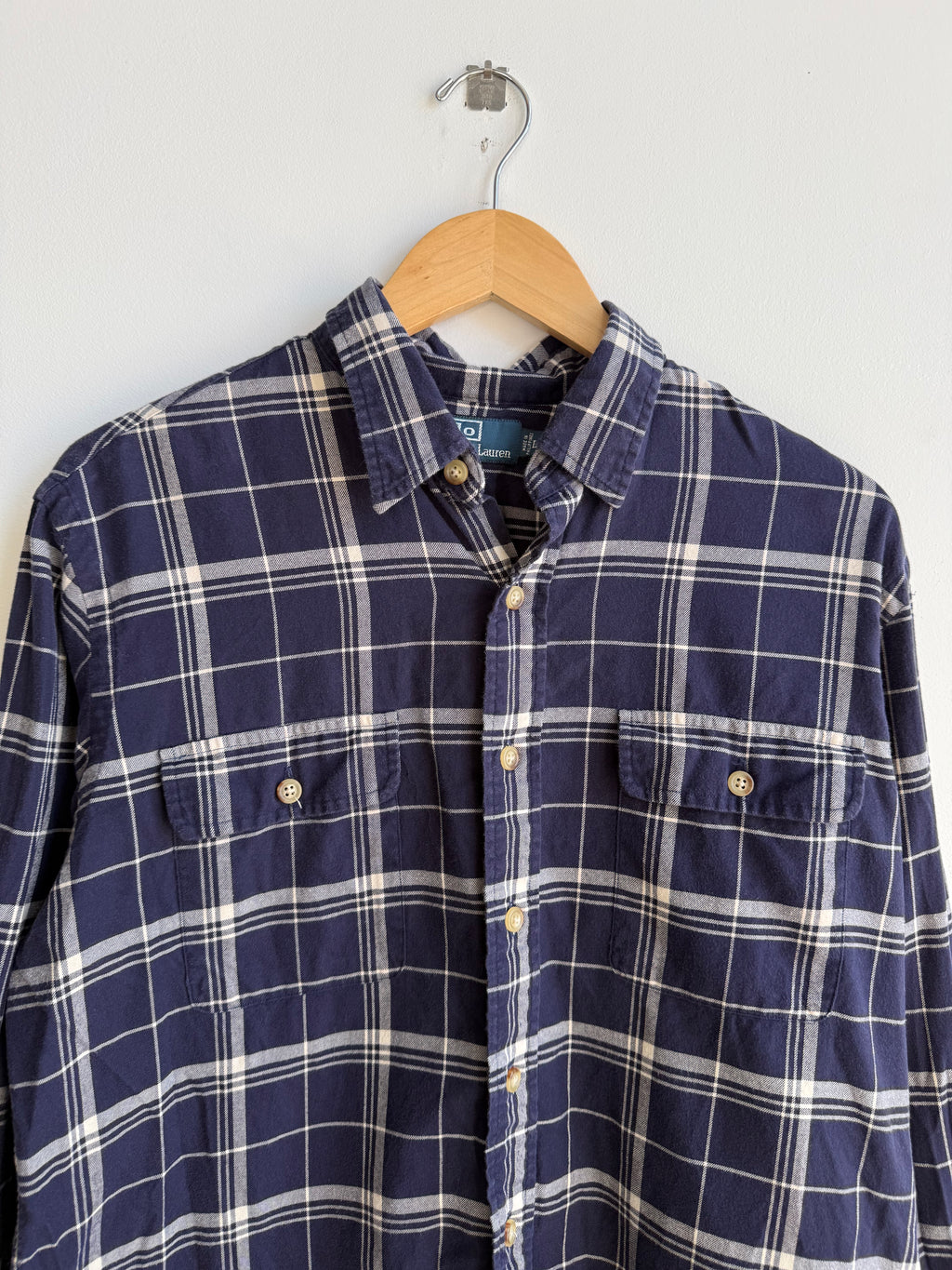 (L) Polo Ralph Lauren Flannel Shirt