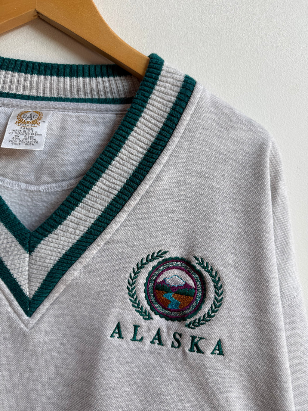 (L) Alaska Embroidered Crew
