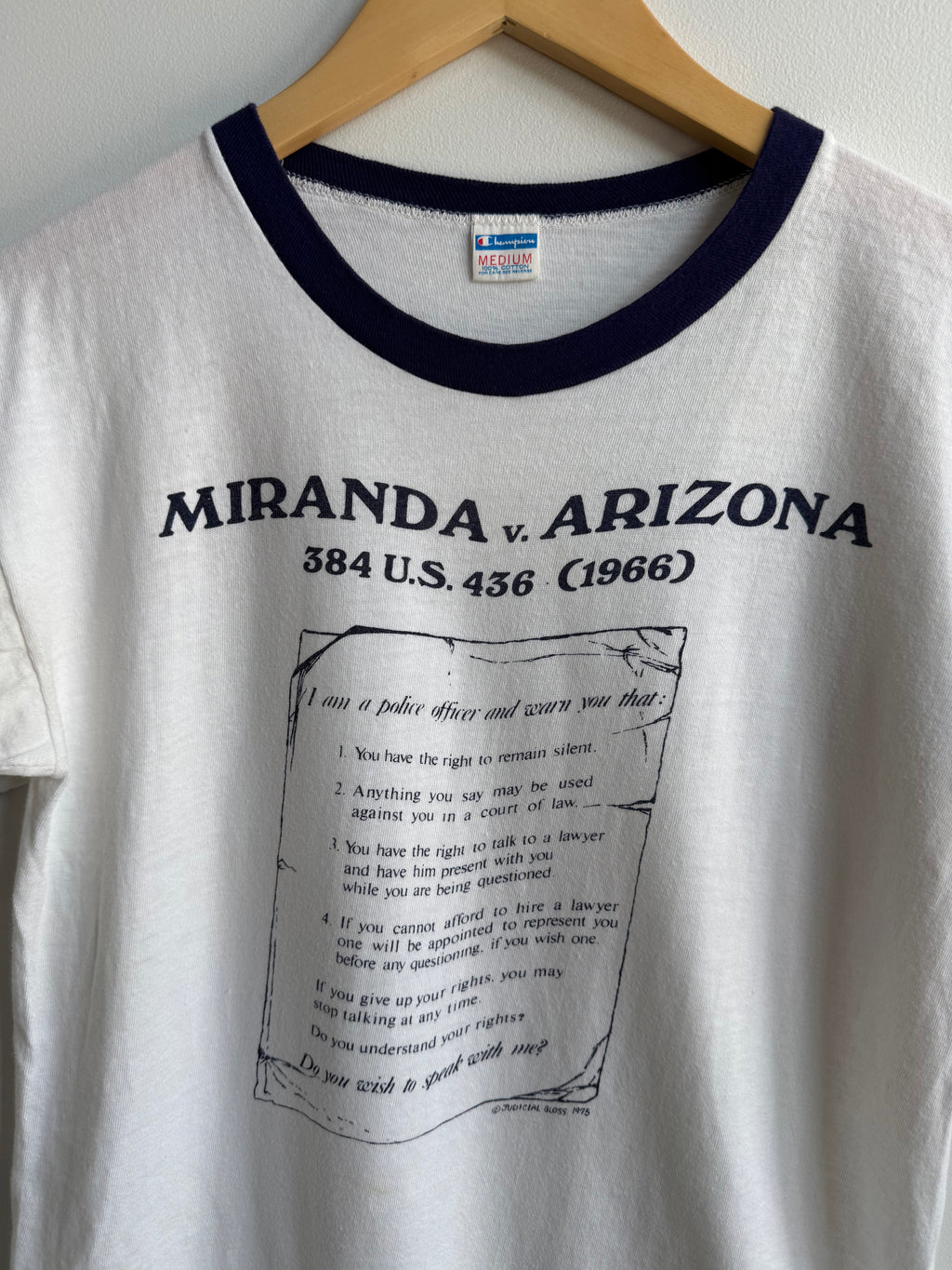 (M) Miranda Rights Tee