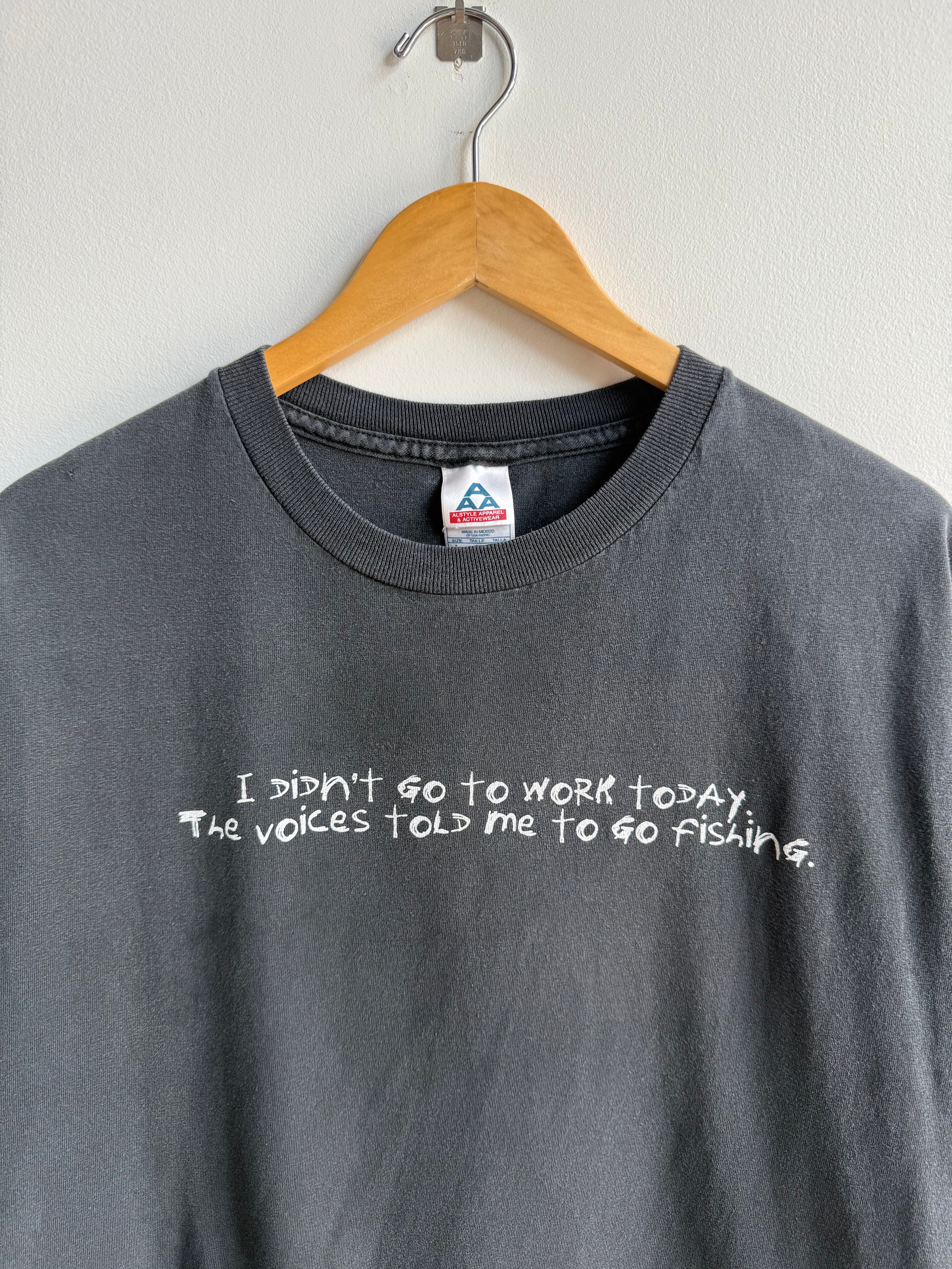 (L) Voices Said Fishing Tee