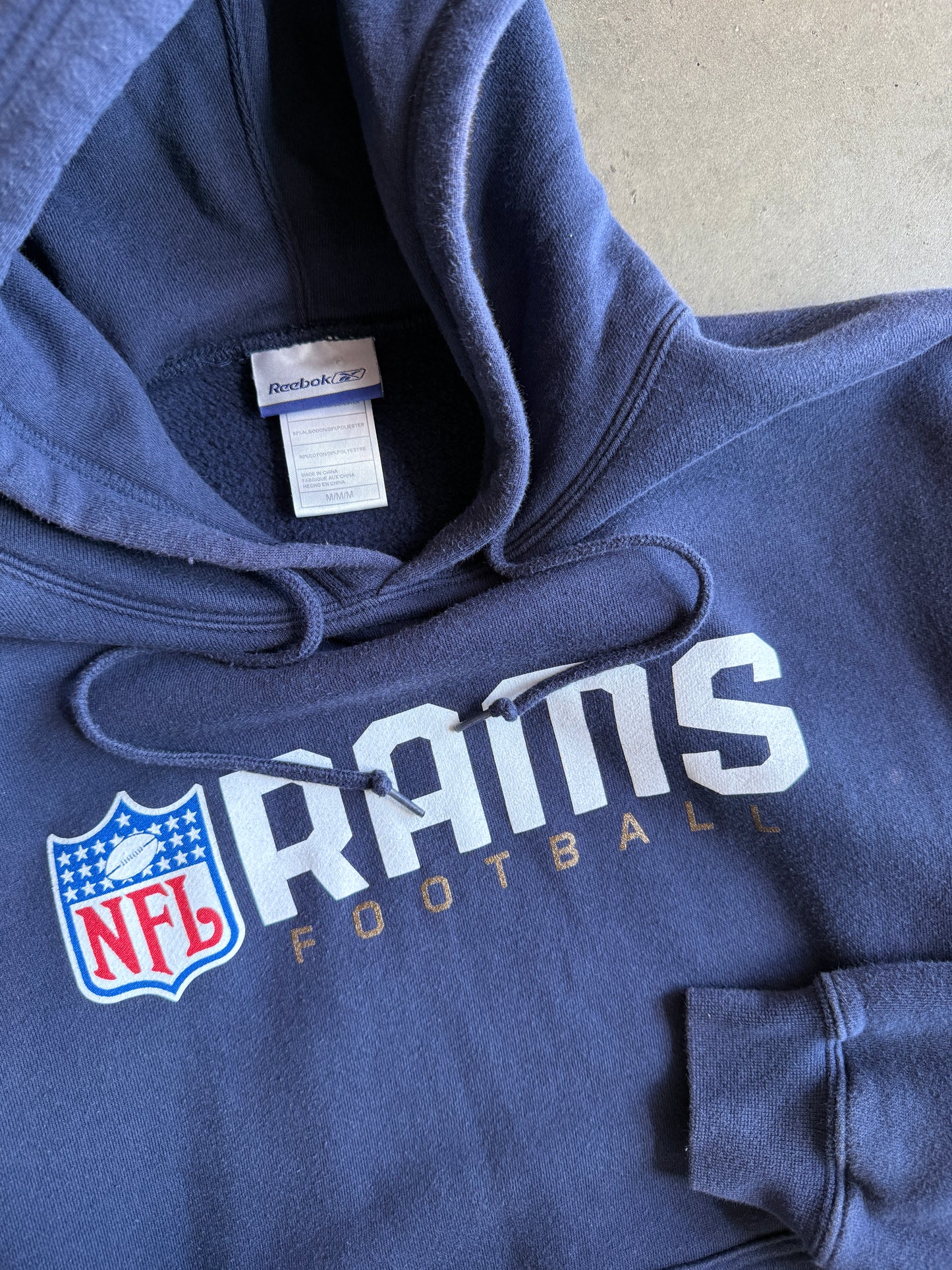(L) Rams Football Hoodie