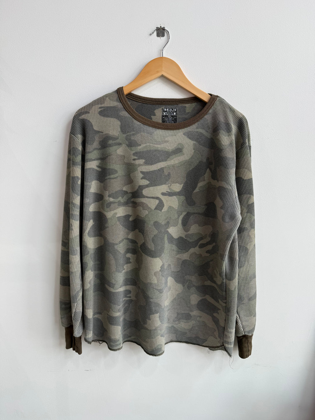 (L) Camo Thermal Tee