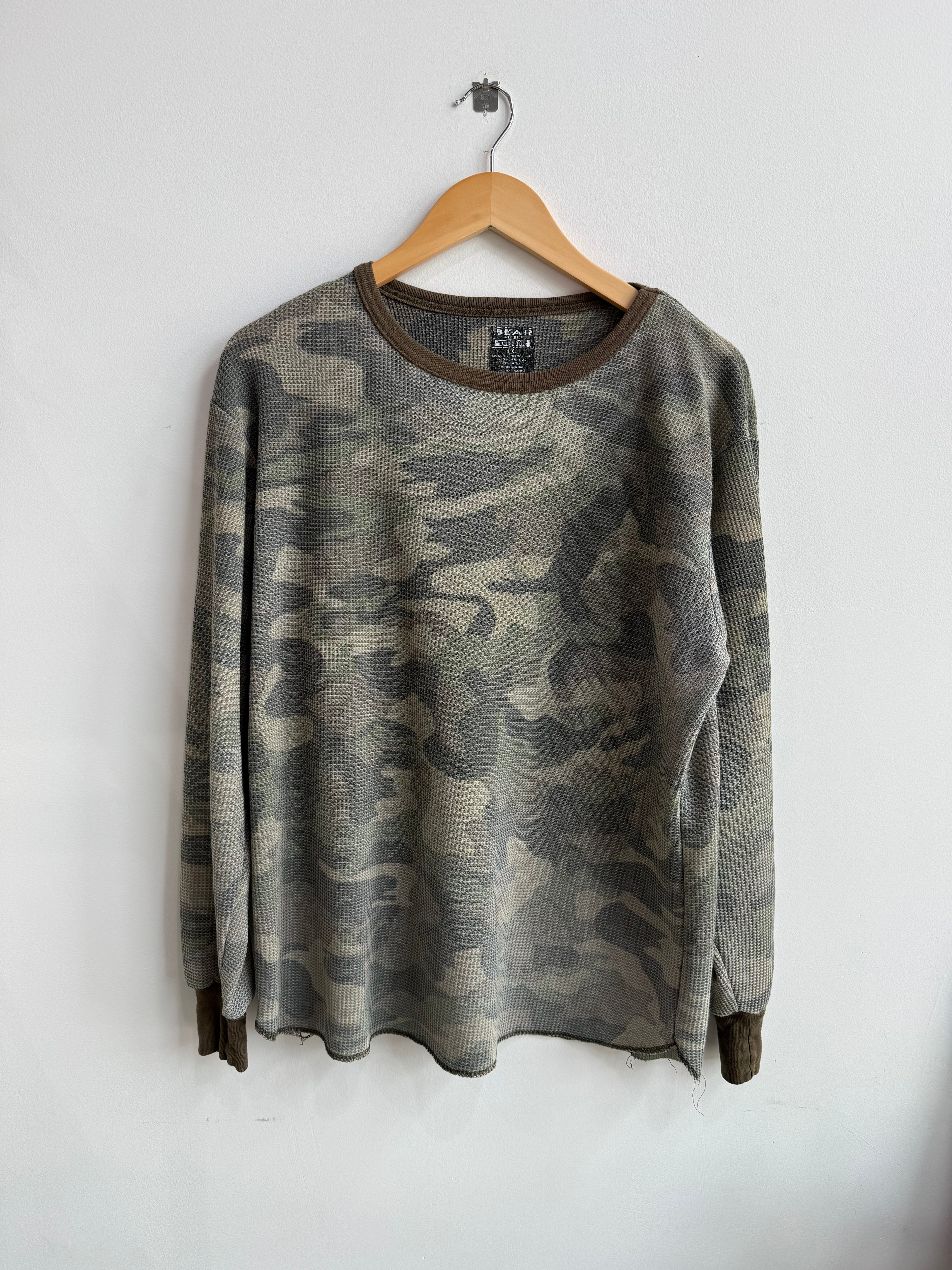 (L) Camo Thermal Tee