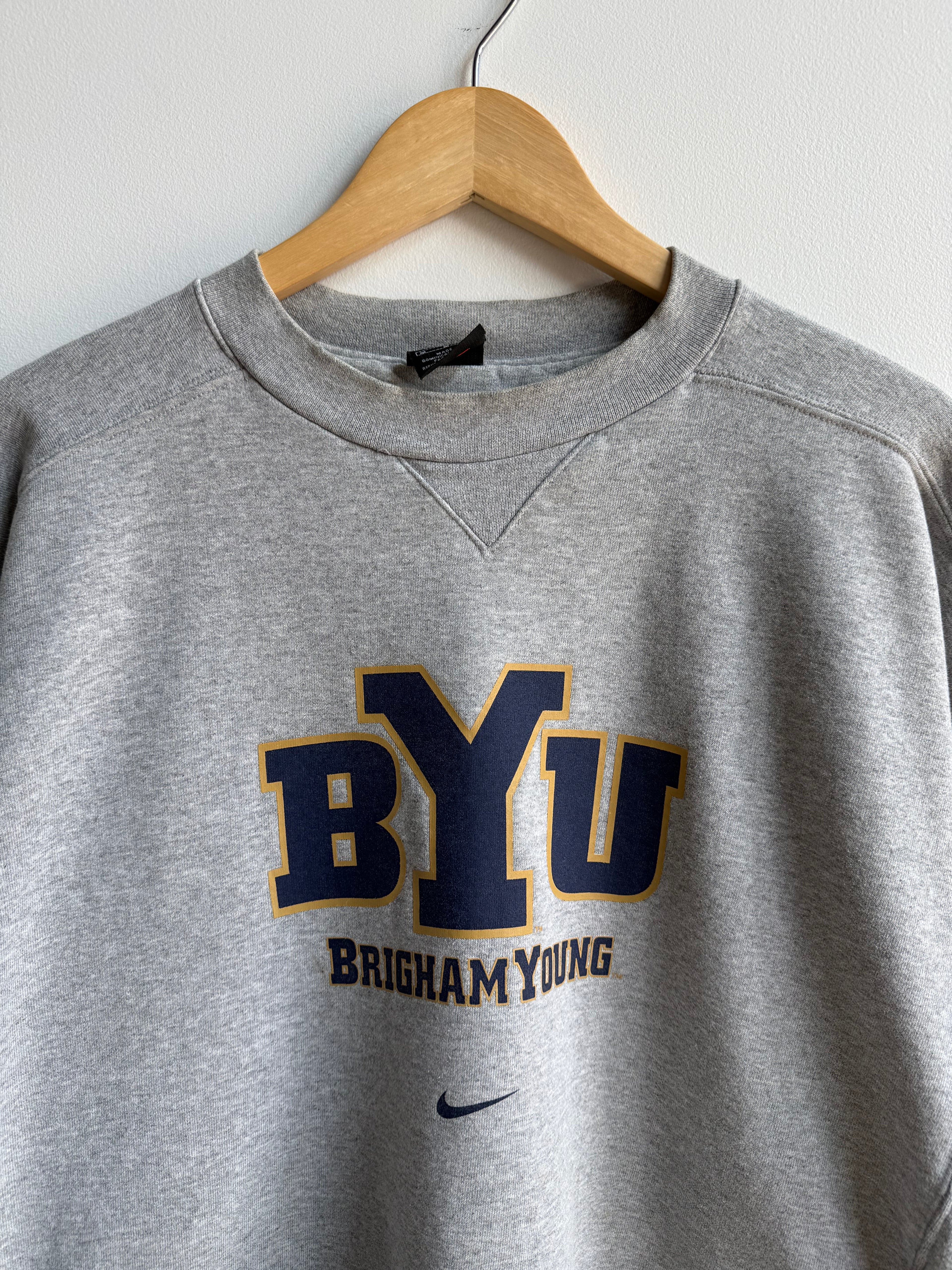 (M) BYU Cougs Nike Crew