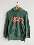 (L) University of Miami Heavyweight Hoodie