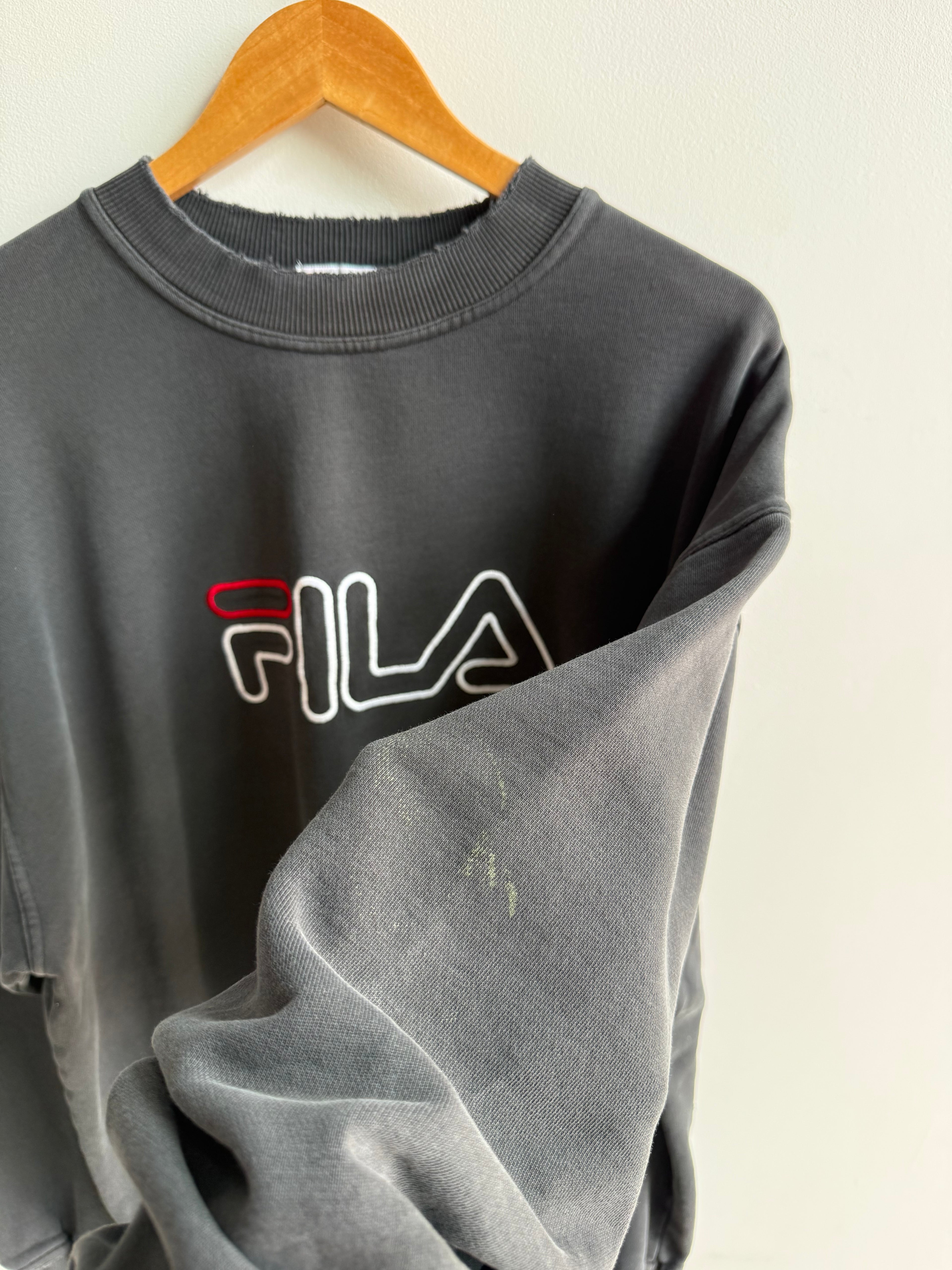 (XL) Fila Embroidered Crew