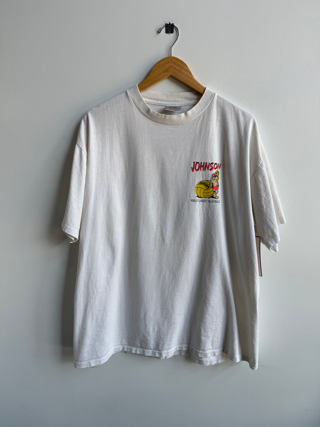 (XL) Big Johnson Volleyball Tee