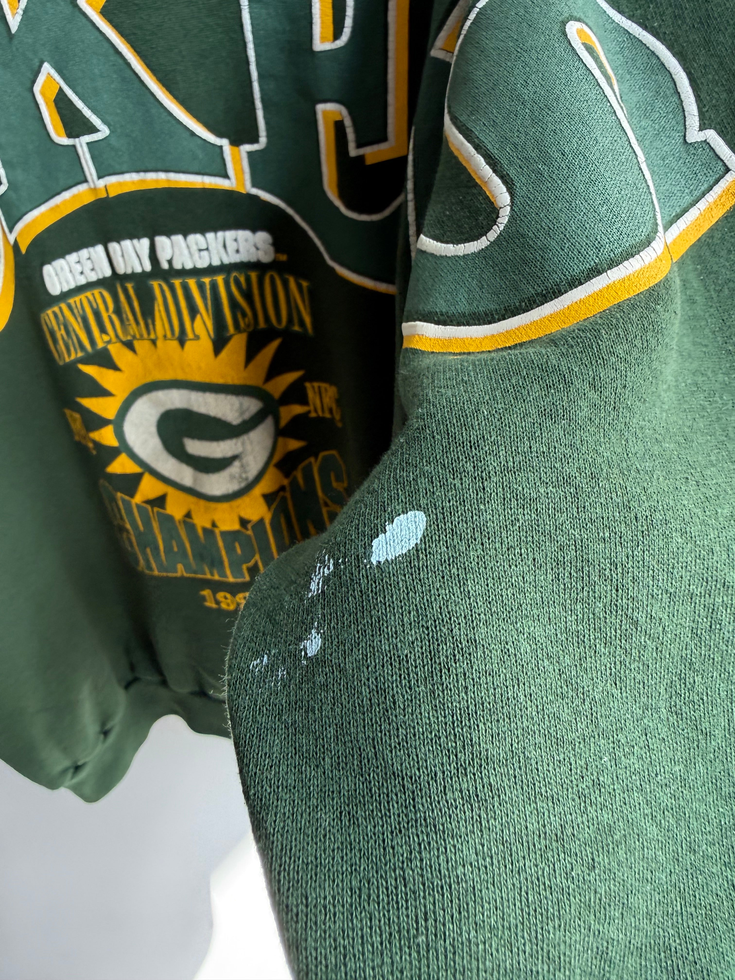 (XL) Green Bay Packers All Over Print Crew