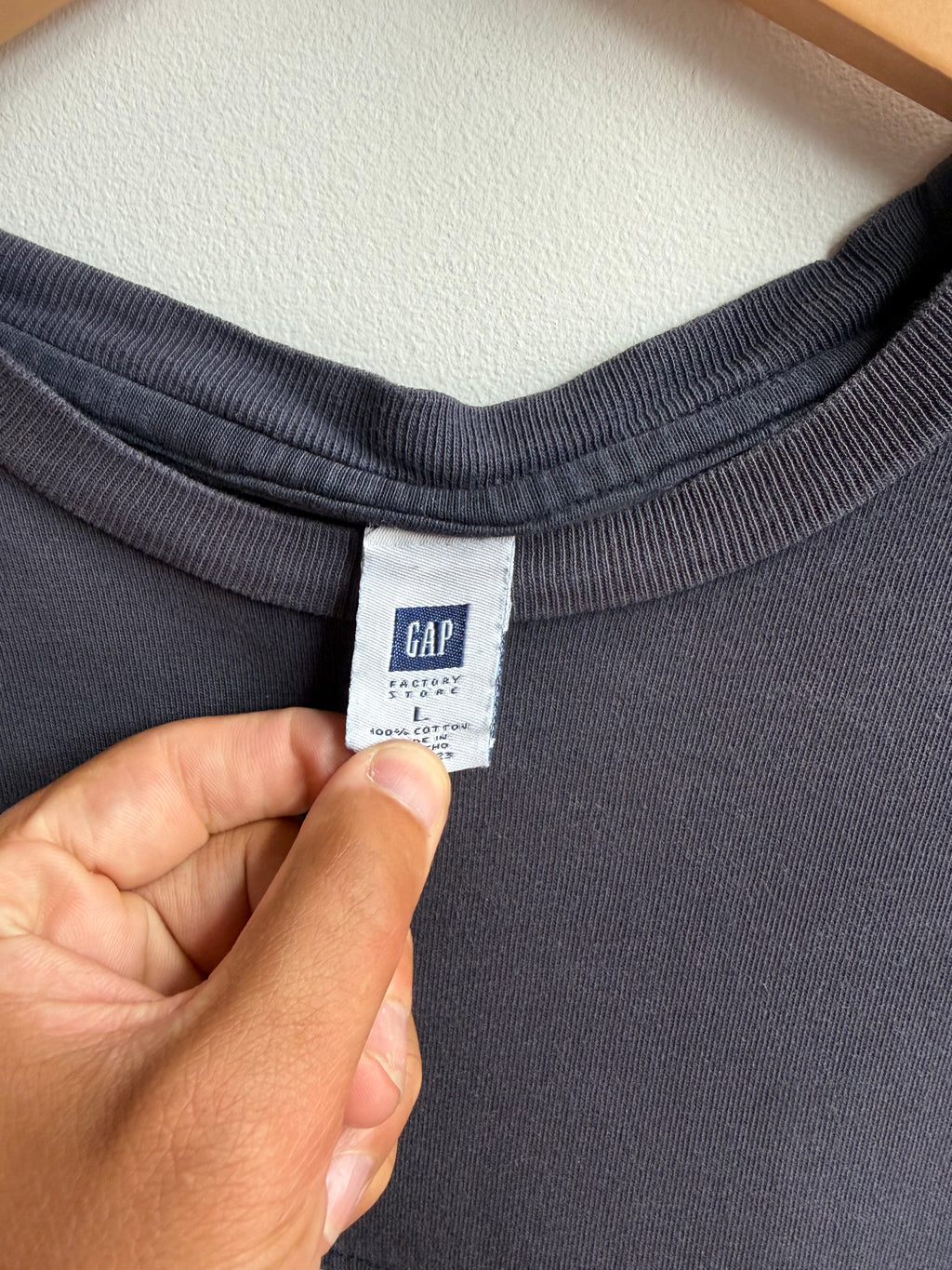 (L) Gap Stripe Tee