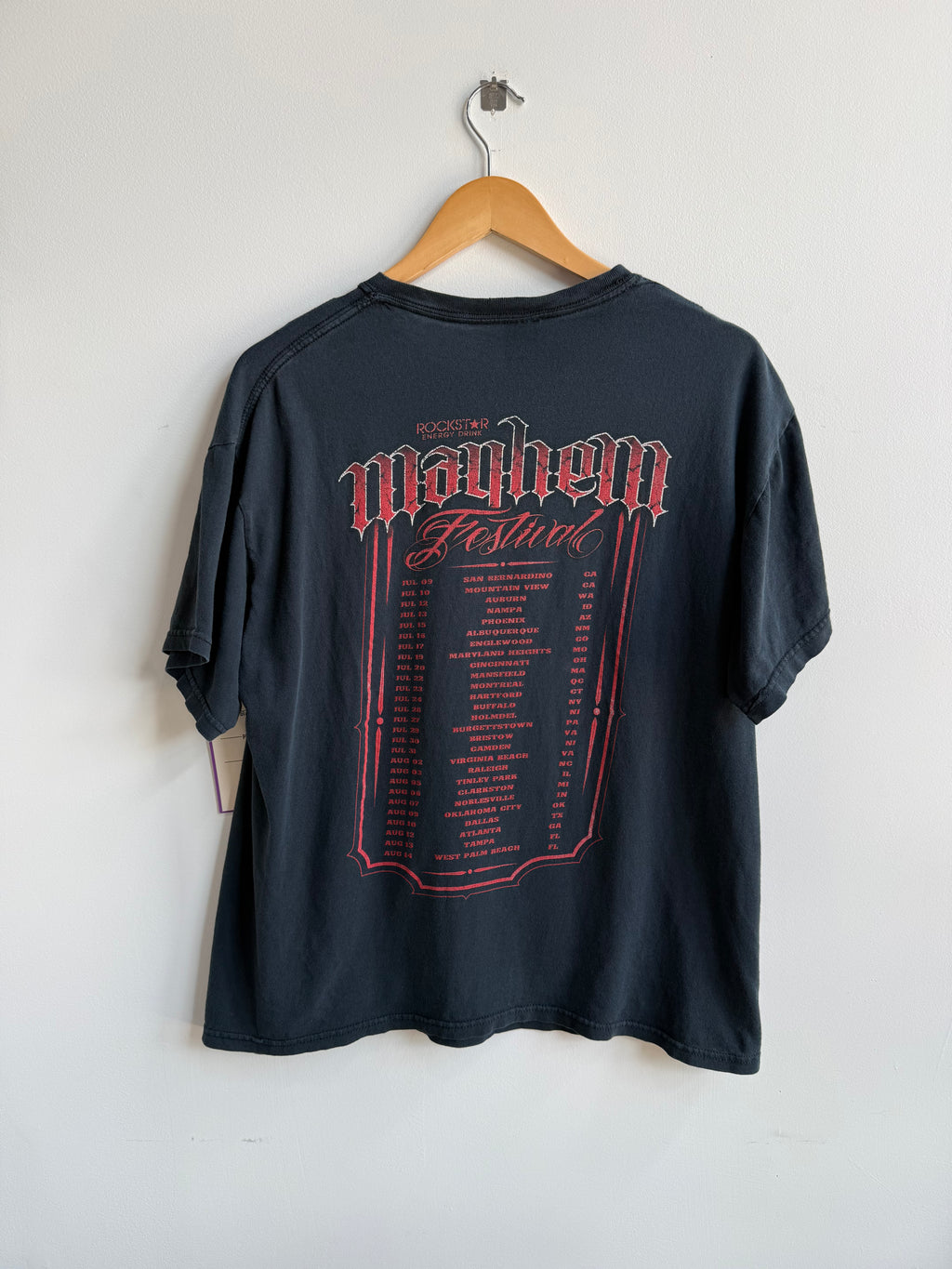 (L) Mayhem Festival Tee