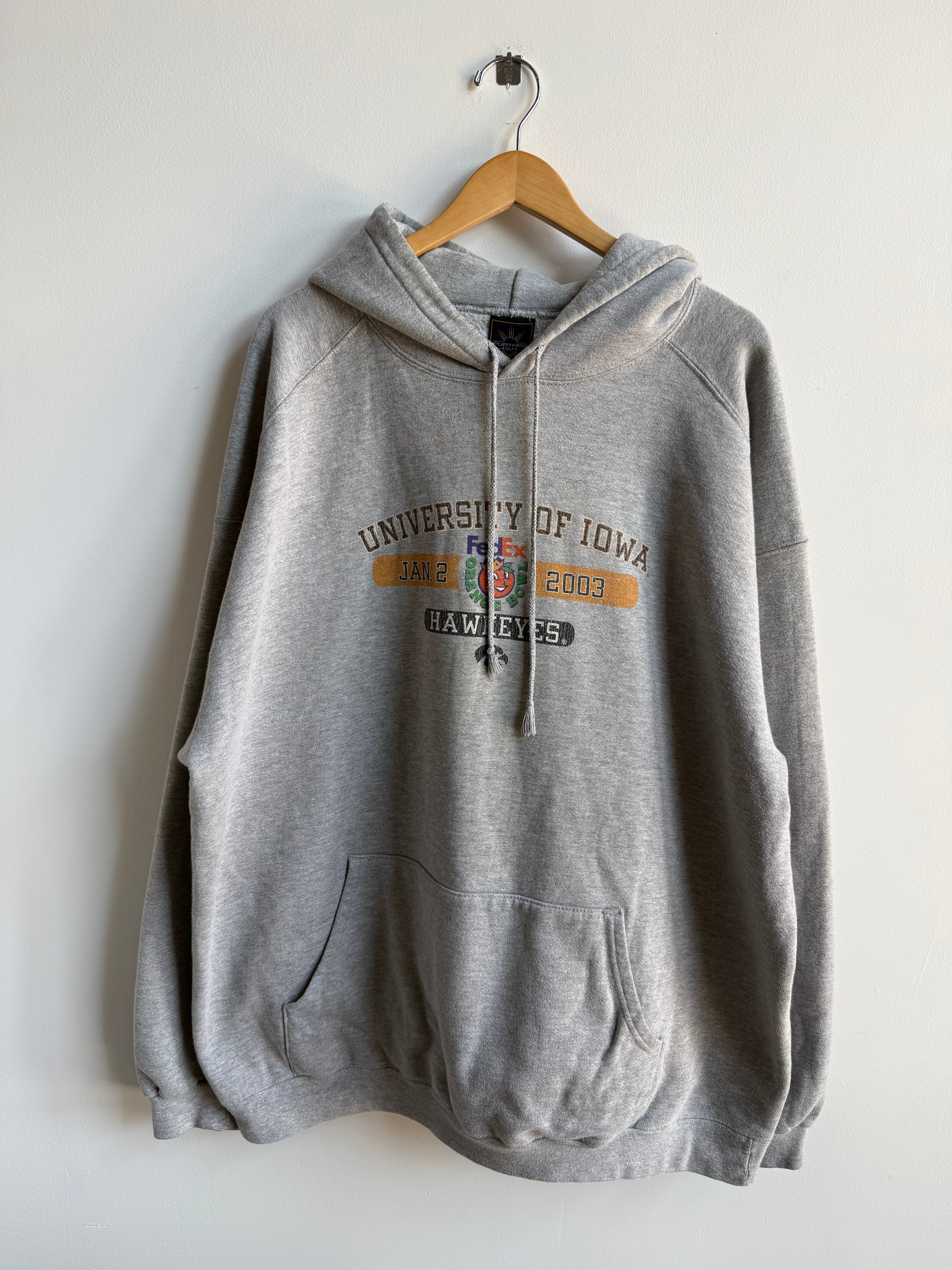 (XXL) Iowa Hawkeyes Orange Bowl Hoodie