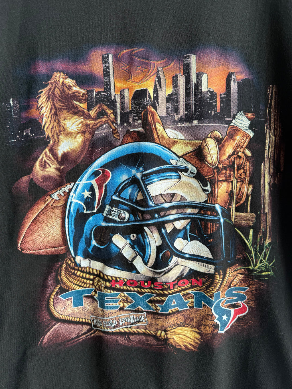 (L) Houston Texans Helmet Tee