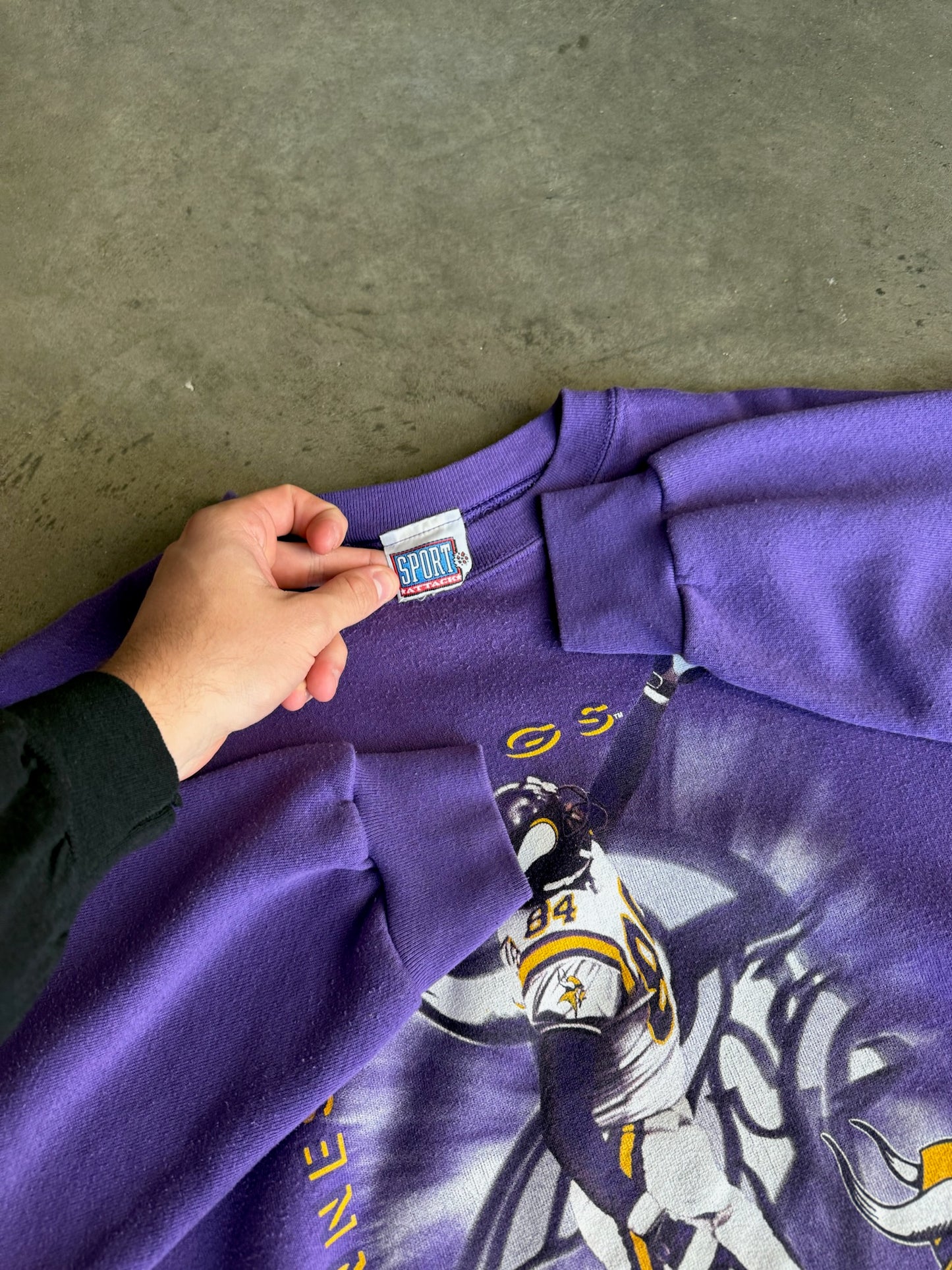 (XL) Minnesota Vikings Randy Moss Crew