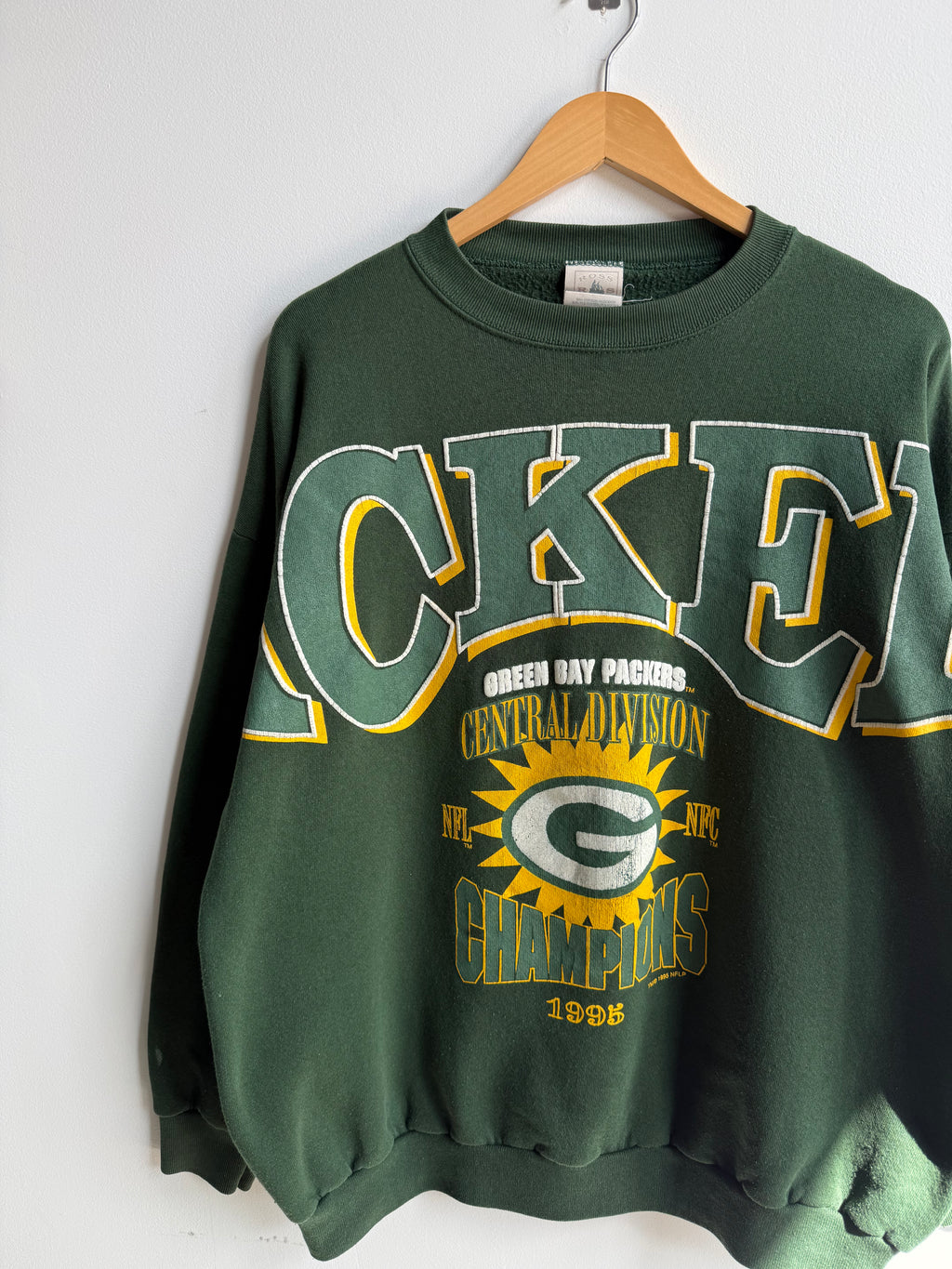 (XL) Green Bay Packers All Over Print Crew