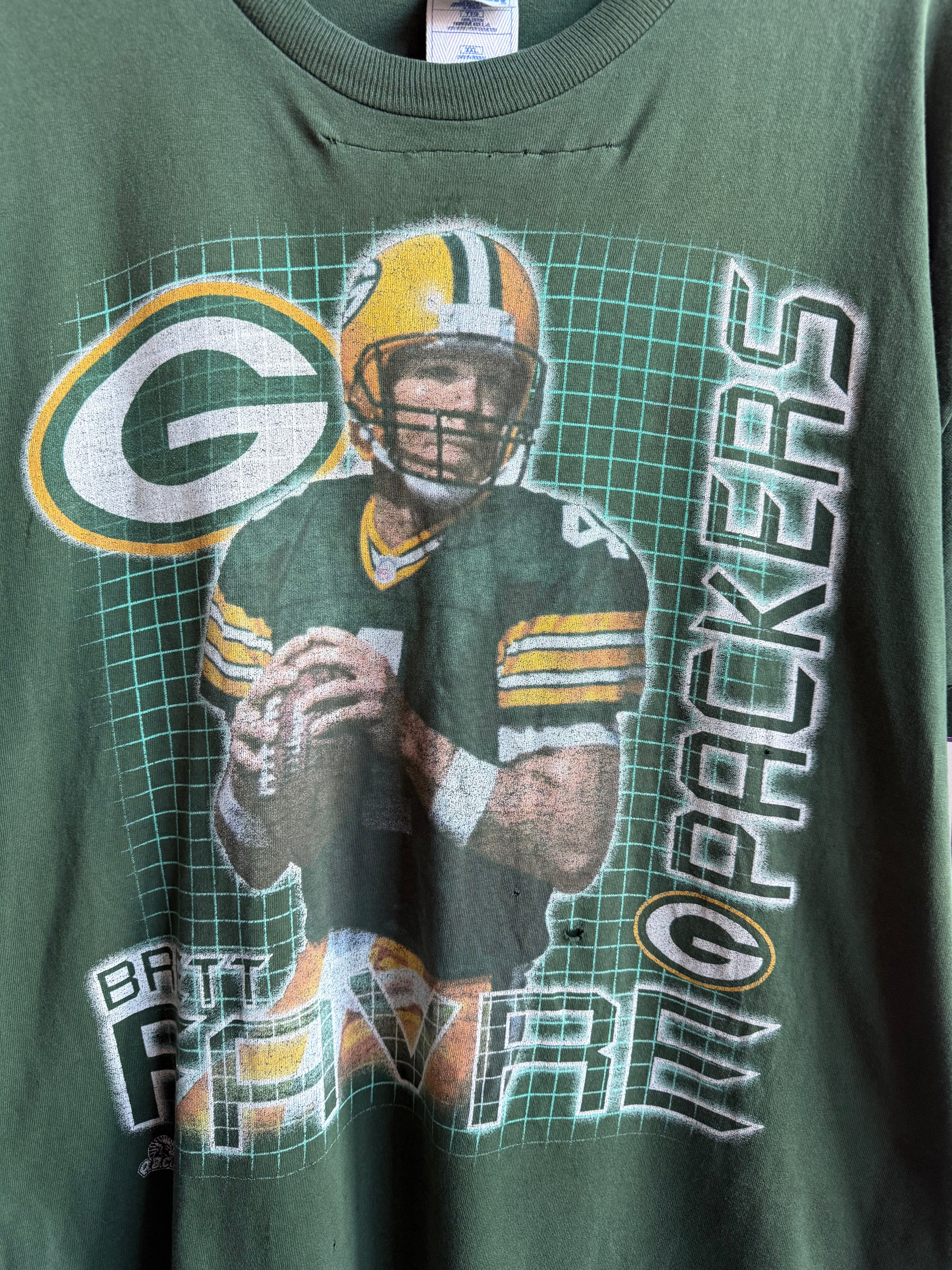 (XXL) Brett Favre Green Bay Packers Tee