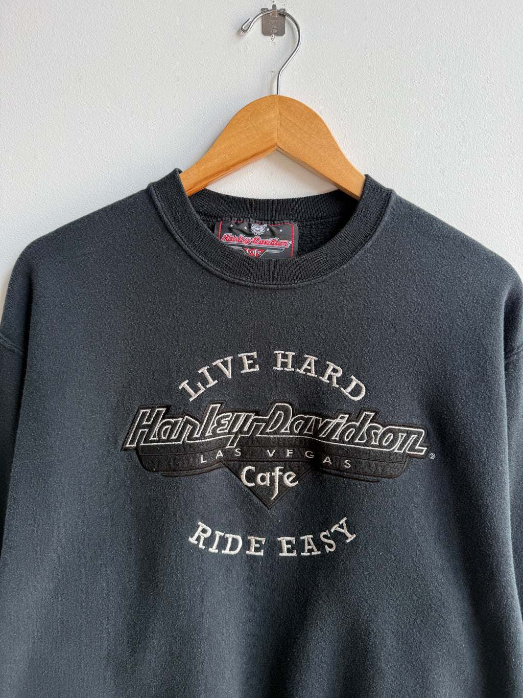 (M) Harley Davidson Live Hard Crew