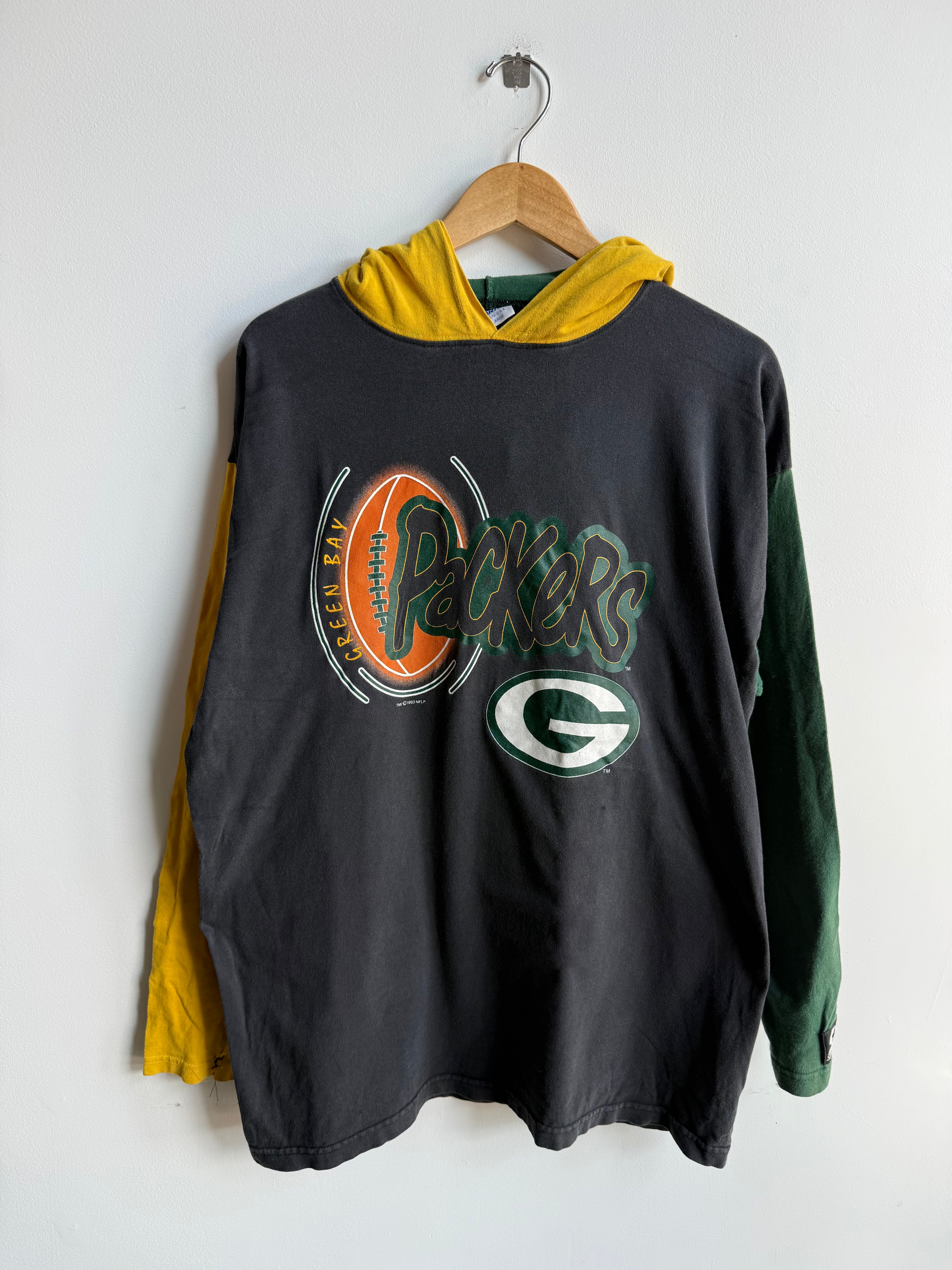 (XL) Green Bay Packers Hooded Tee
