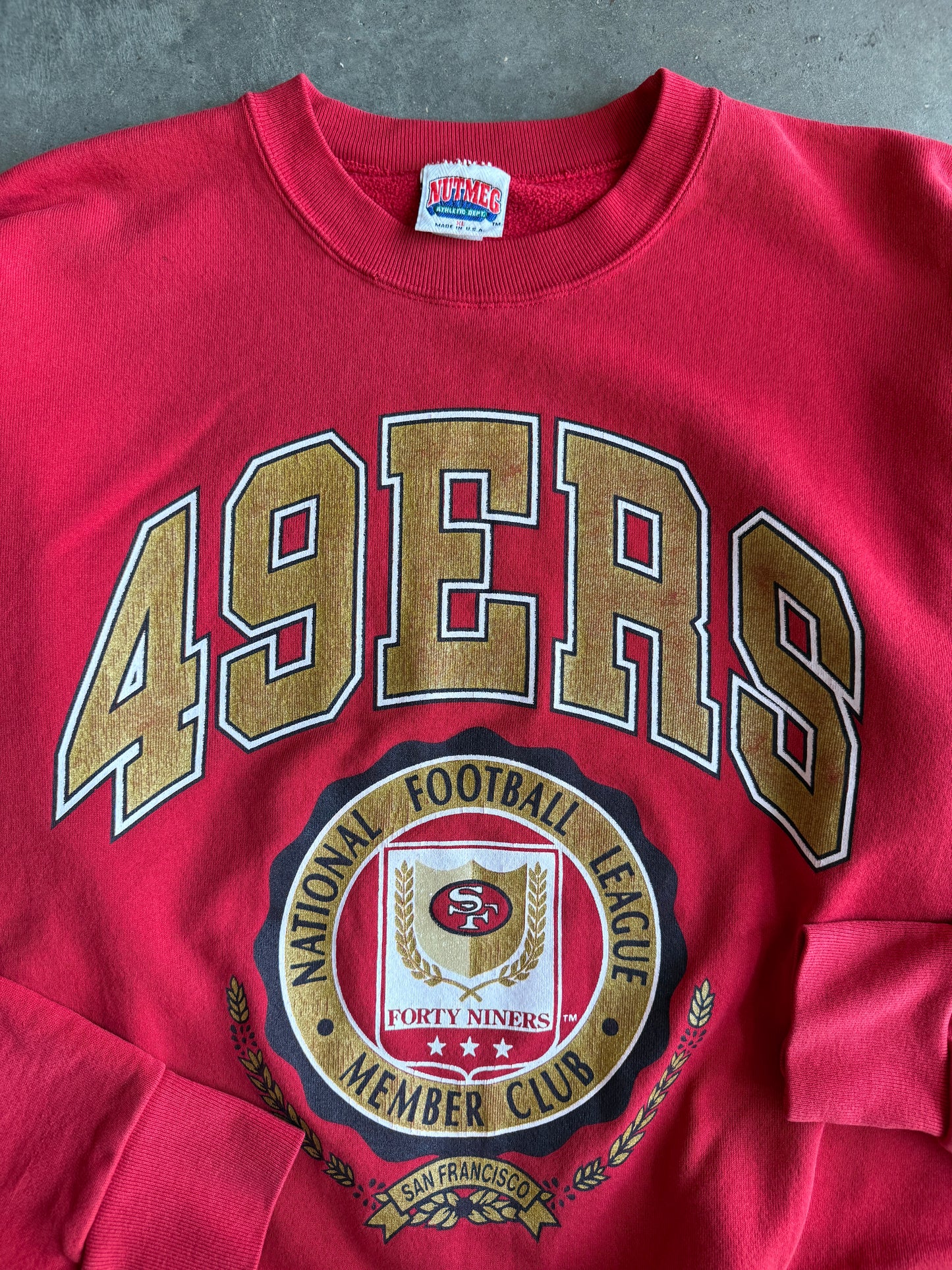 (XL) San Francisco 49ers Nutmeg Crew