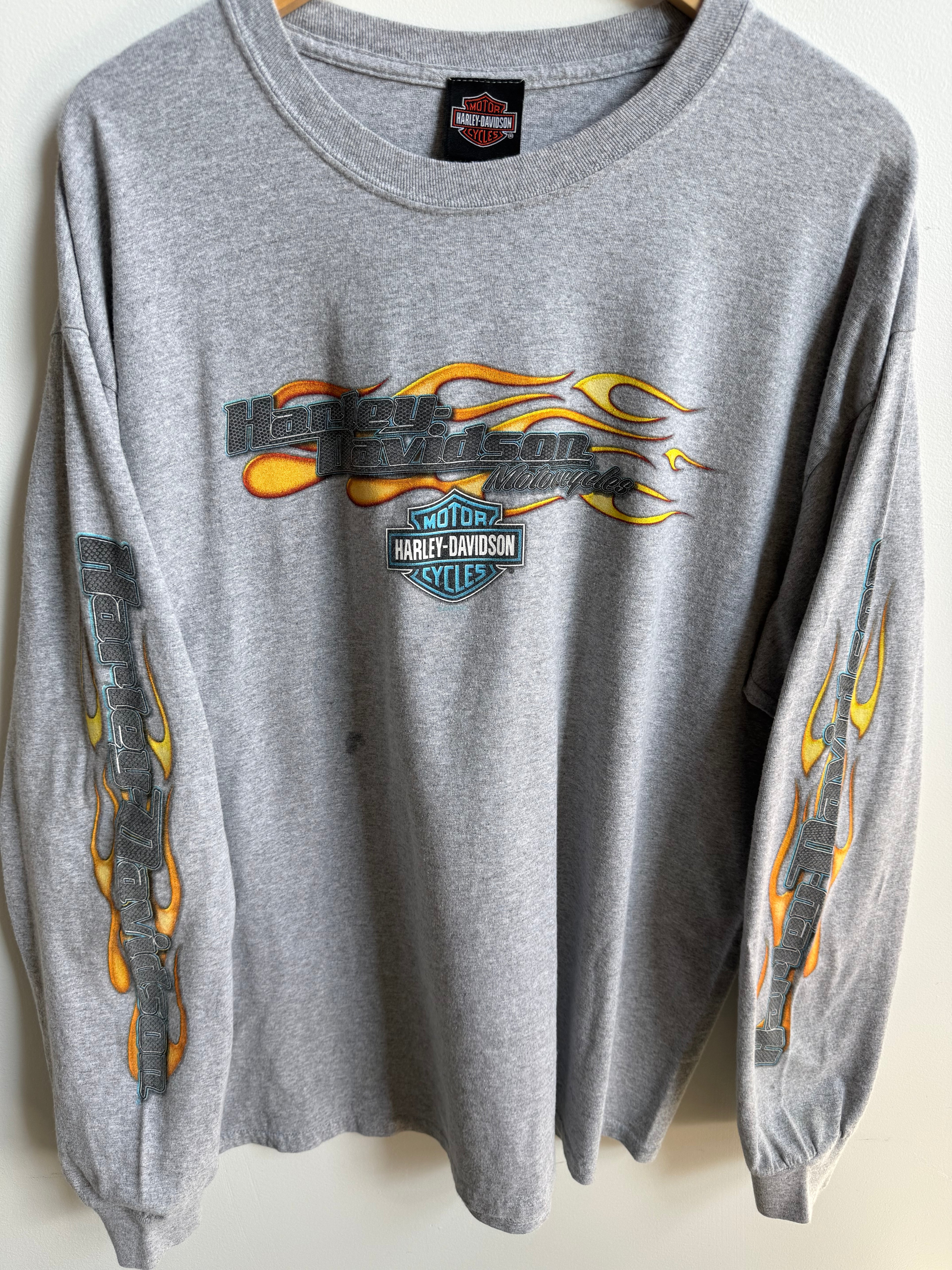 (XL) Harley Davidson Burlington Longsleeve Tee