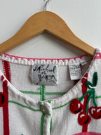 (M) Cherry Sweater