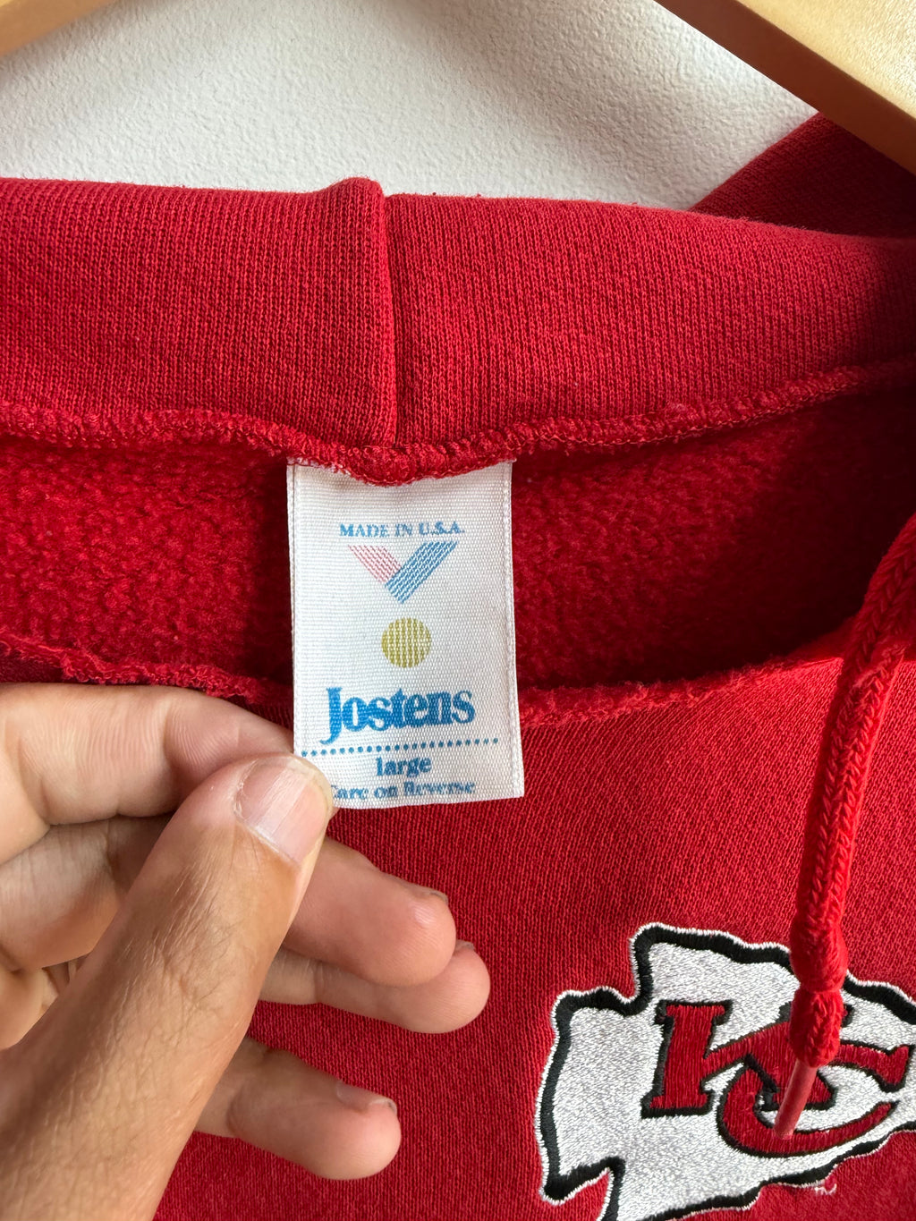 (L) Kansas City Chiefs Hoodie