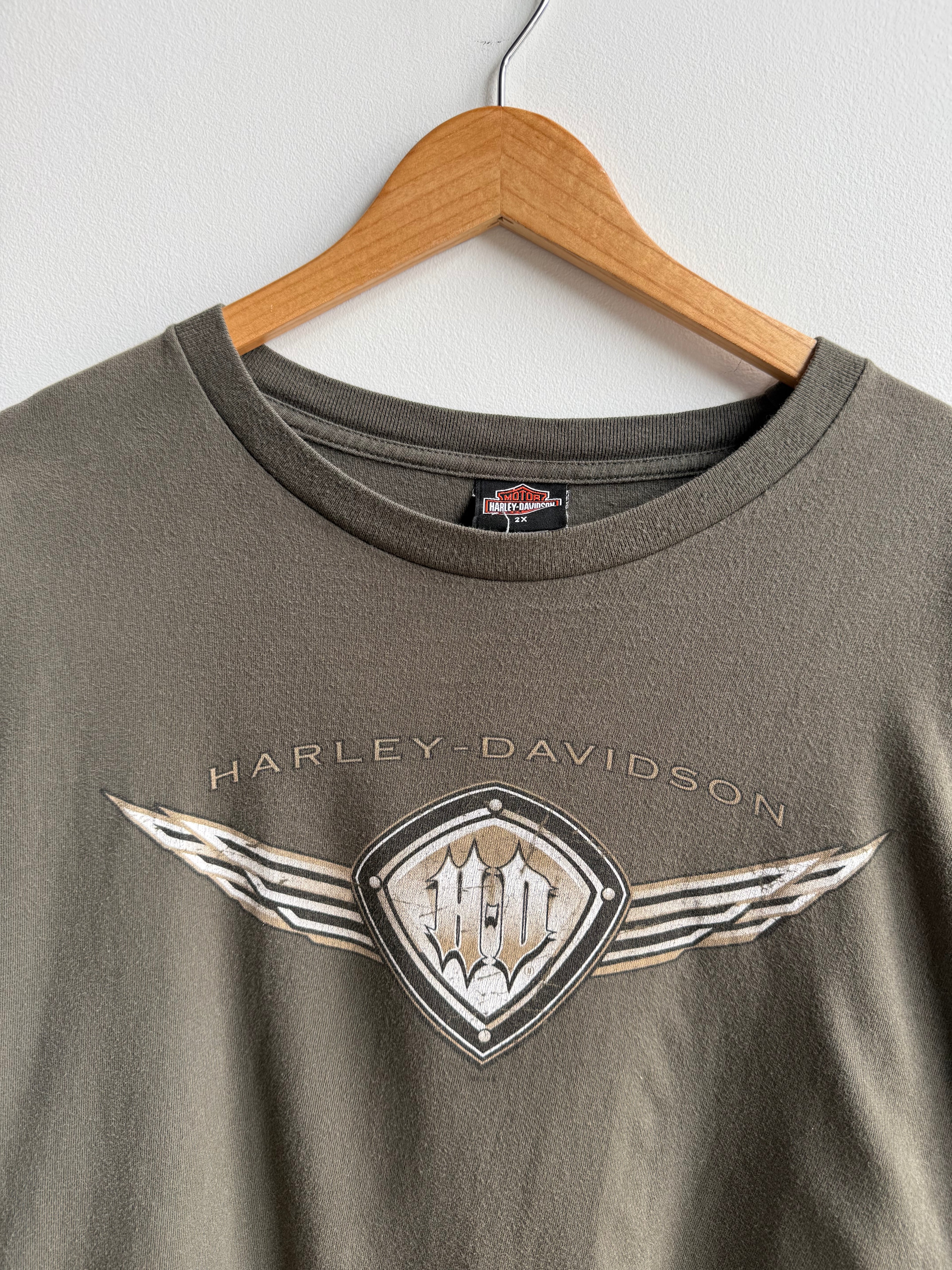(XL) Harley Anchorage Long Sleeve Tee