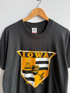 (L) Iowa Hawkeyes Crest Tee
