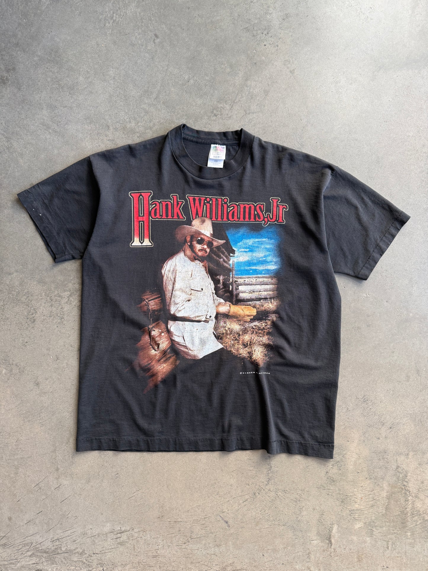 (L) Hank Williams Jr Tour Tee