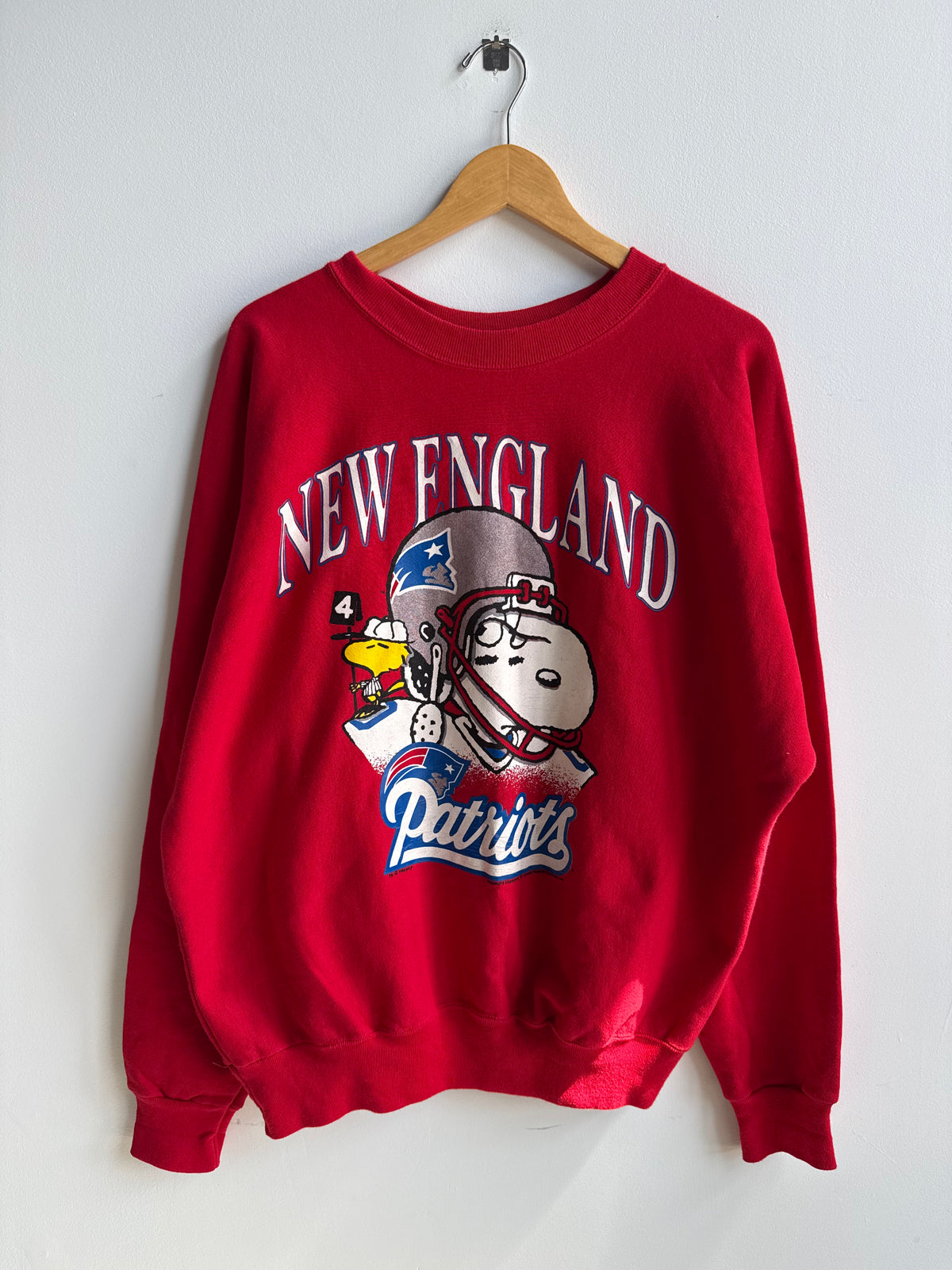 (XL) New England Patriots Snoopy Crew